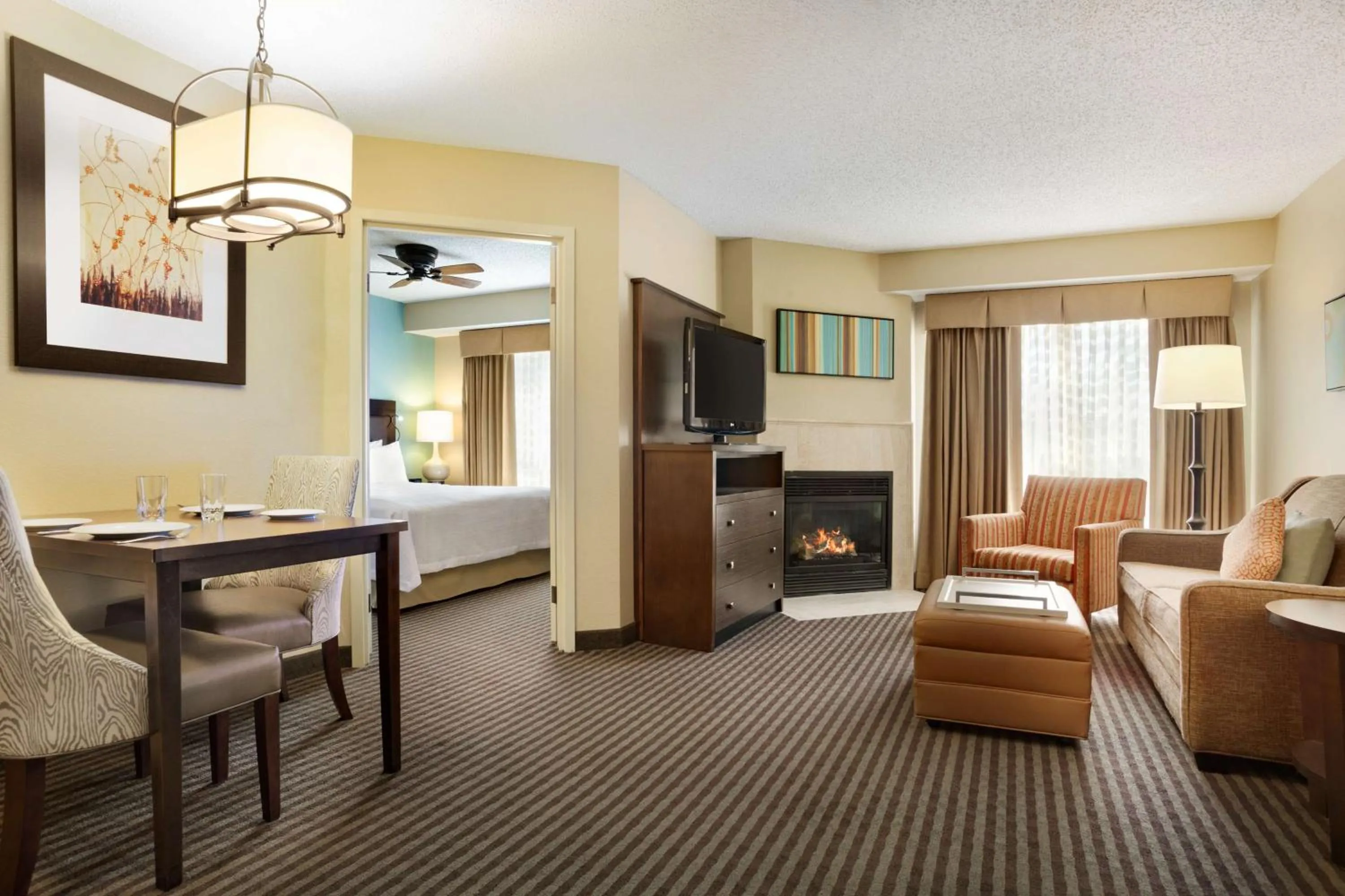 One-Bedroom King Suite - Non-Smoking in Homewood Suites by Hilton Houston-Willowbrook Mall