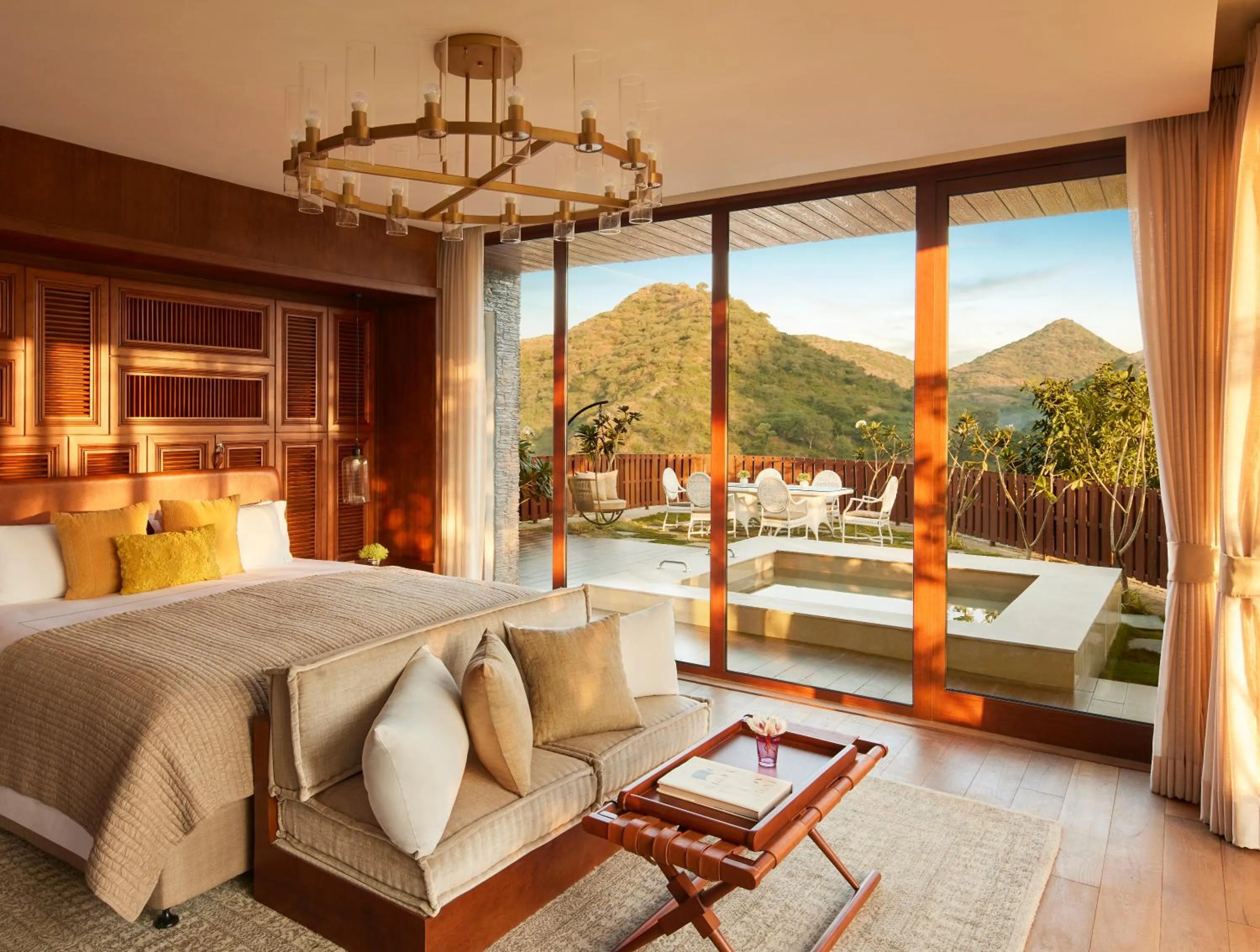 Presidential Two Bedroom Glass Box With Panoramic View in Taj Aravali Resort & Spa Udaipur