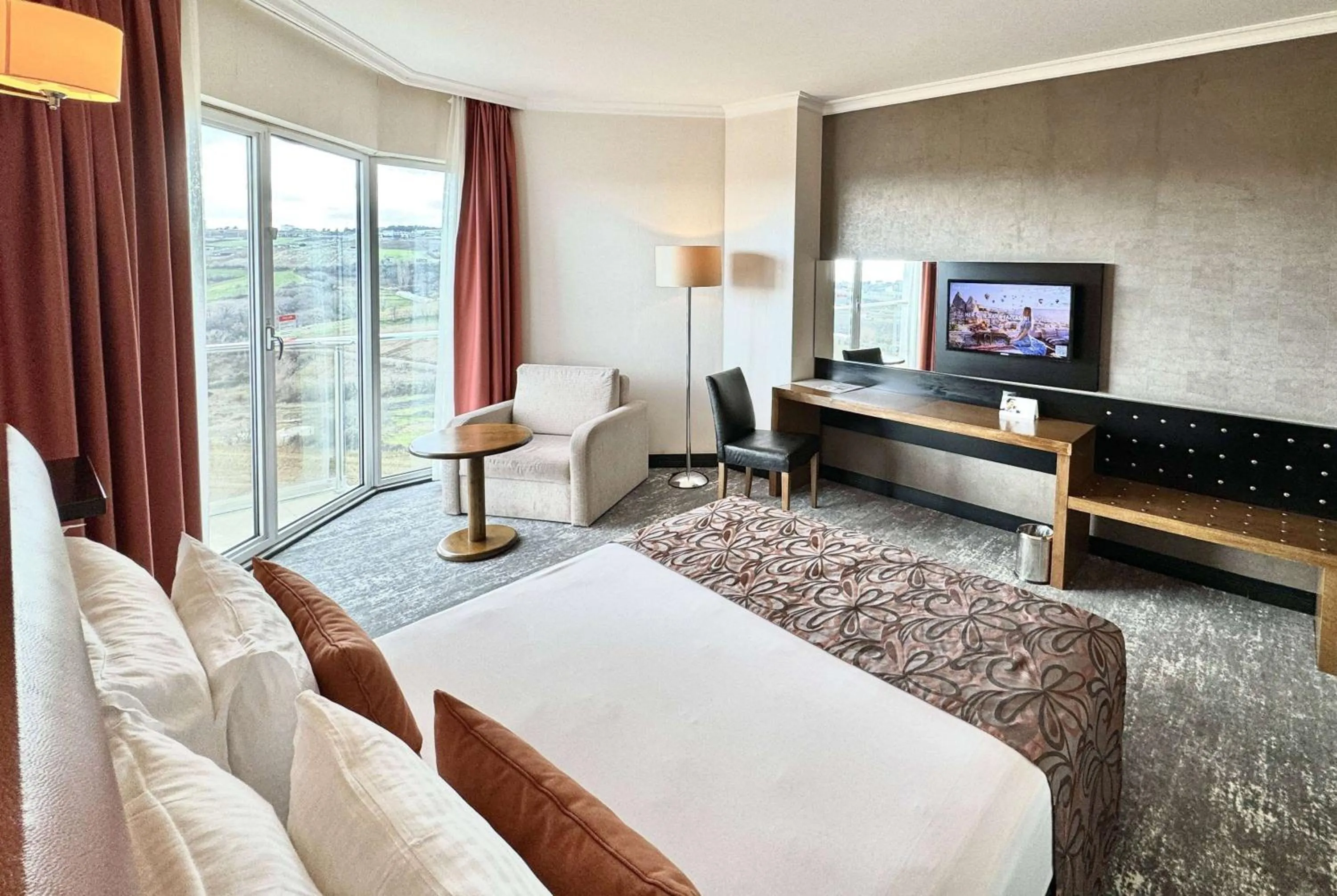 Family Room with Partial Sea View - Non-Smoking in Ramada by Wyndham Tekirdağ