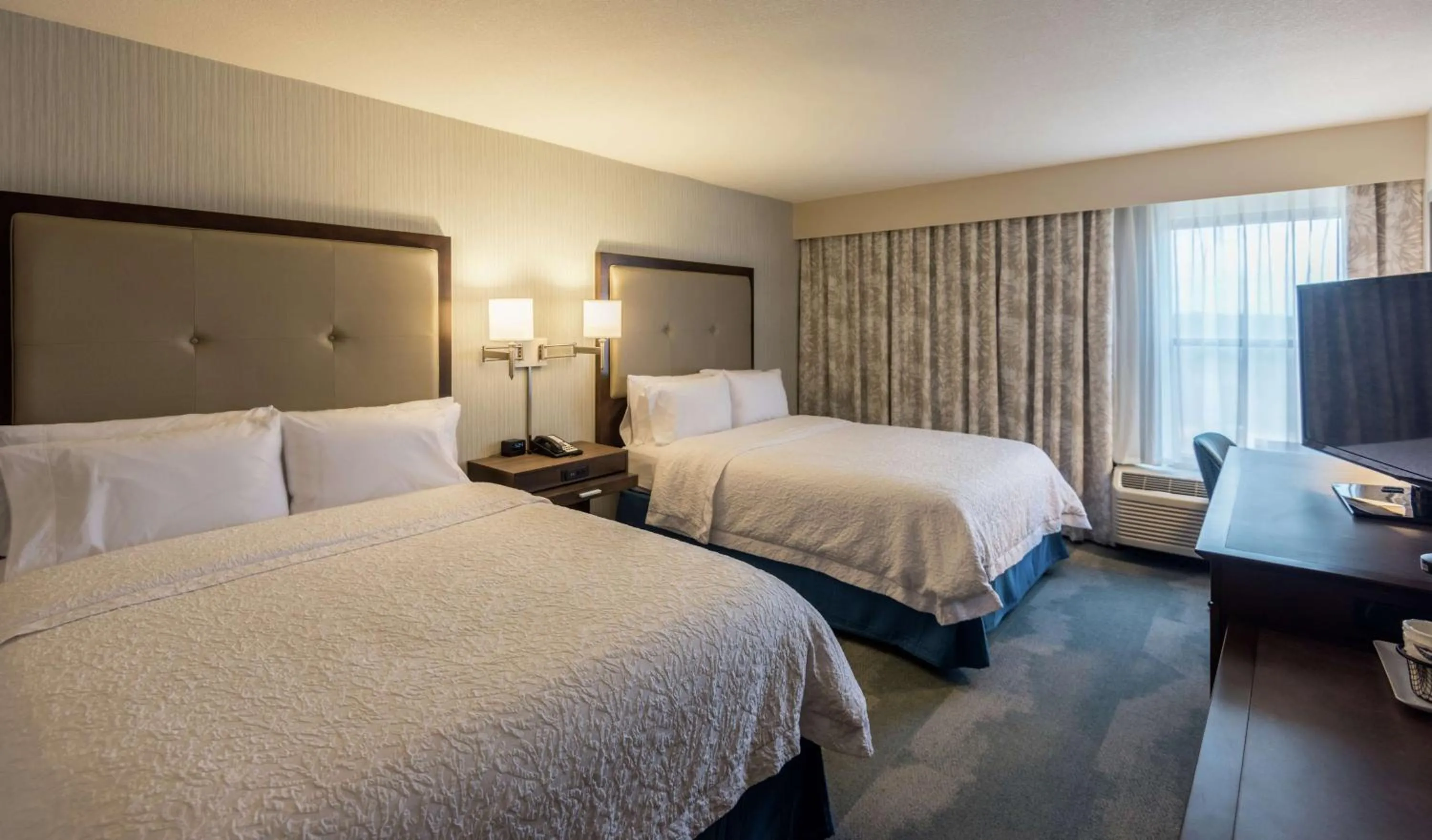 Queen Room with Two Queen Beds - Non-Smoking in Hampton Inn & Suites Jackson Coliseum