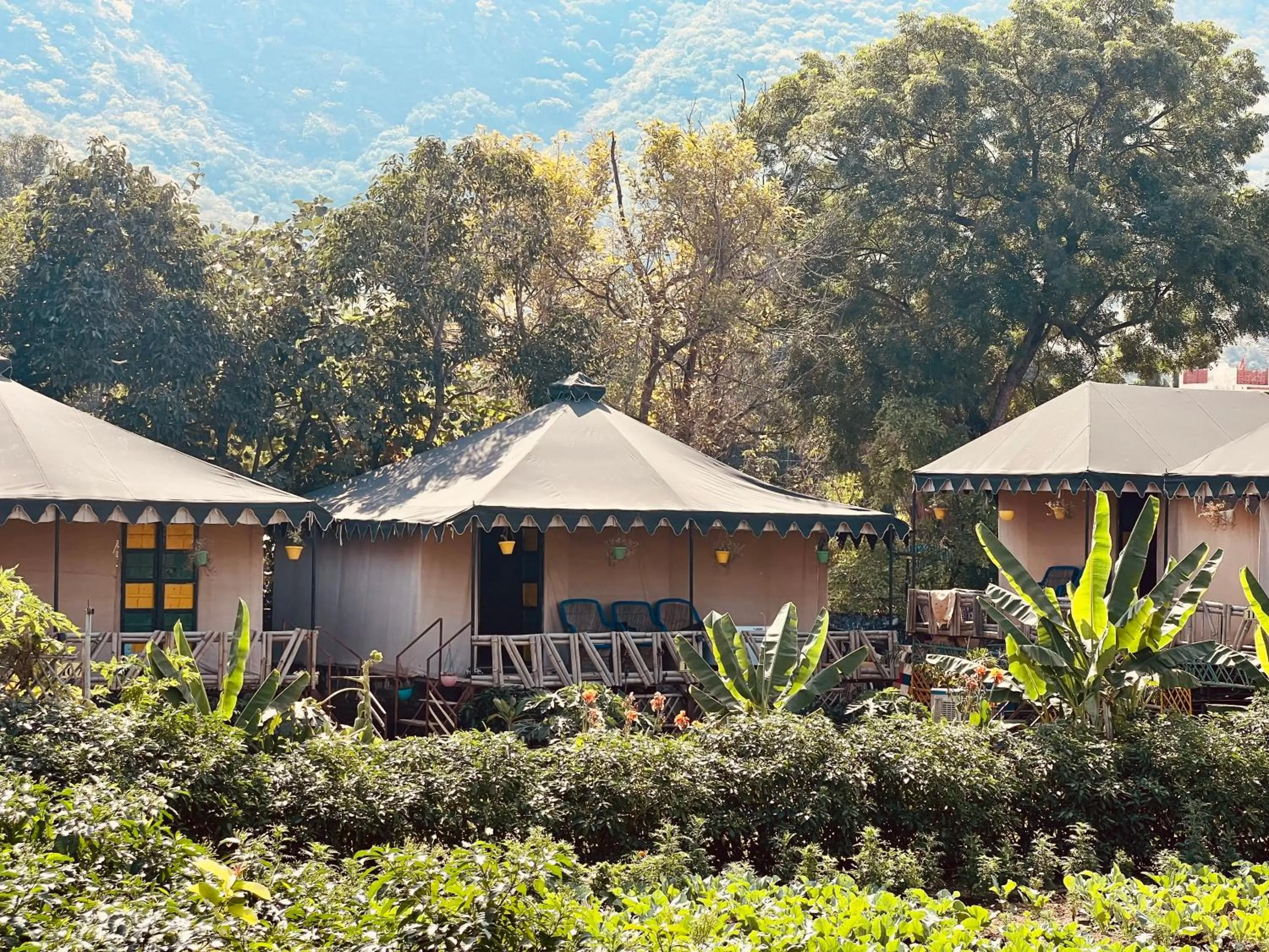 Quadruple Room with Balcony in Namaste India