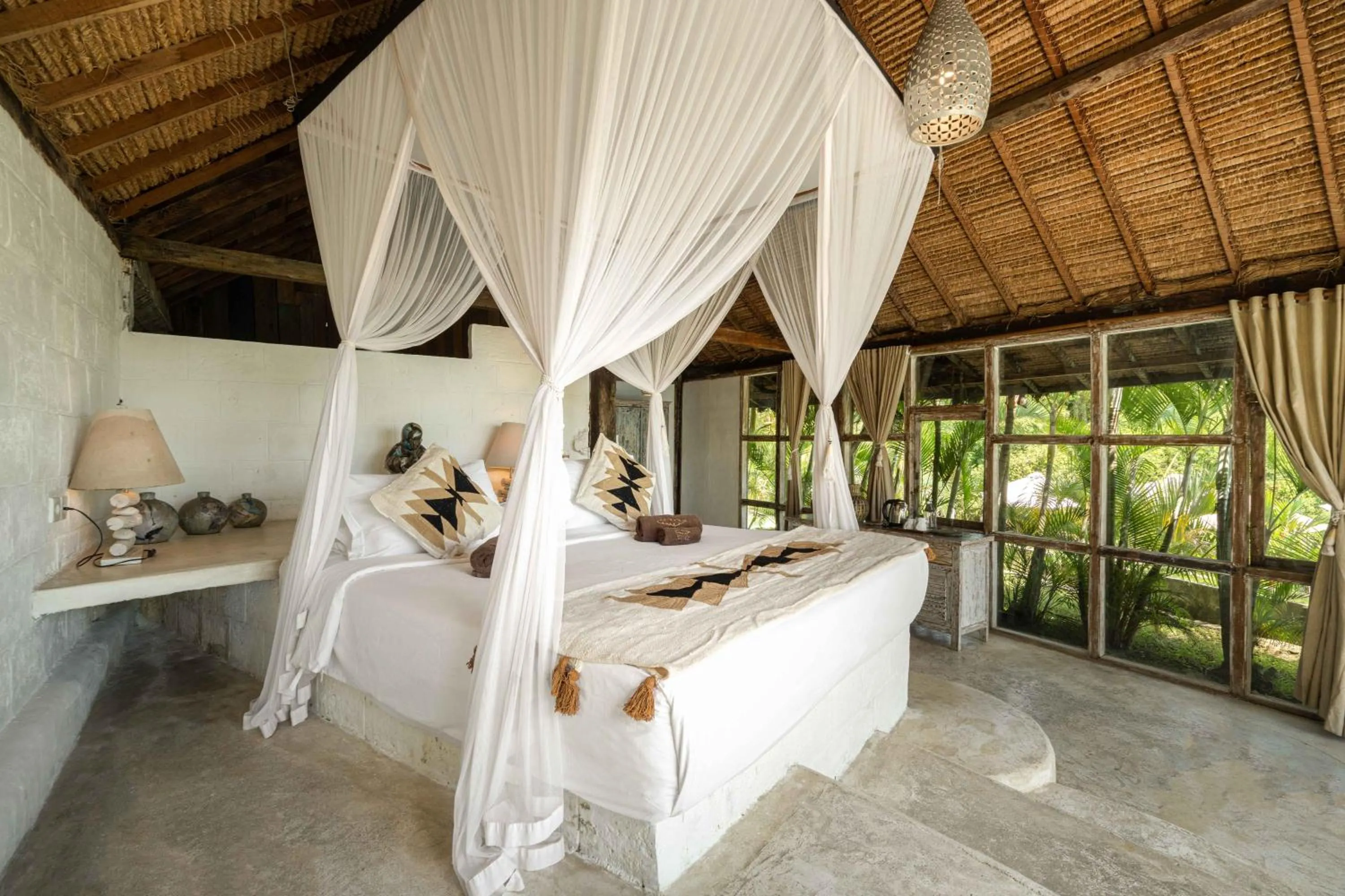 Premium Ocean View Lodge in Biu Biu Resort Bali