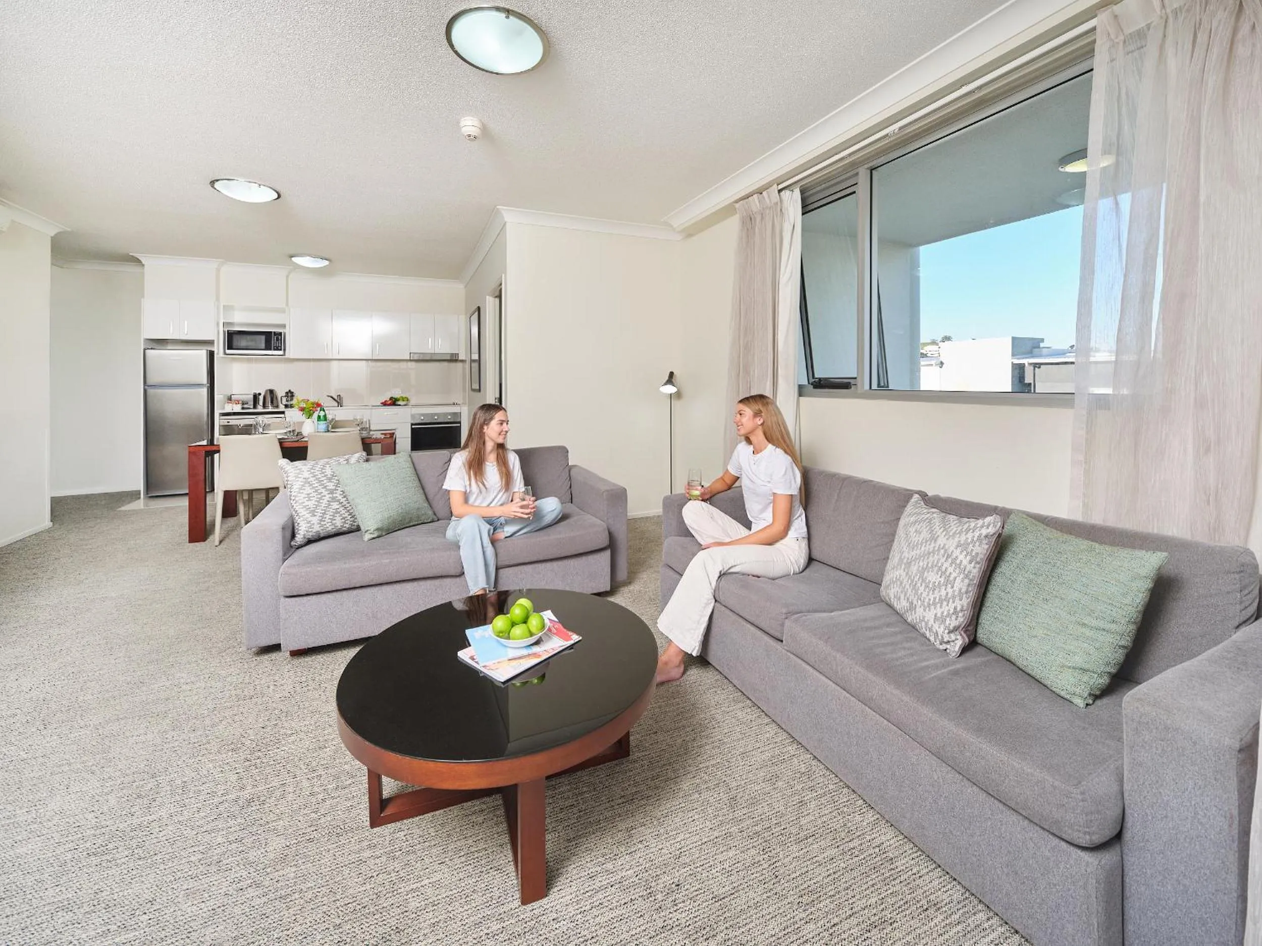 One-Bedroom Apartment with Balcony in Quest Breakfast Creek