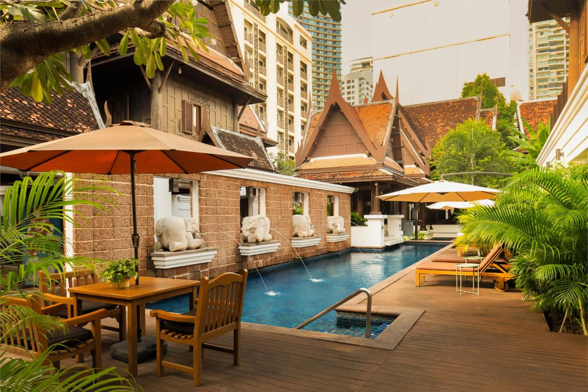 Three-Bedroom Villa with Pool View in The Davis Bangkok