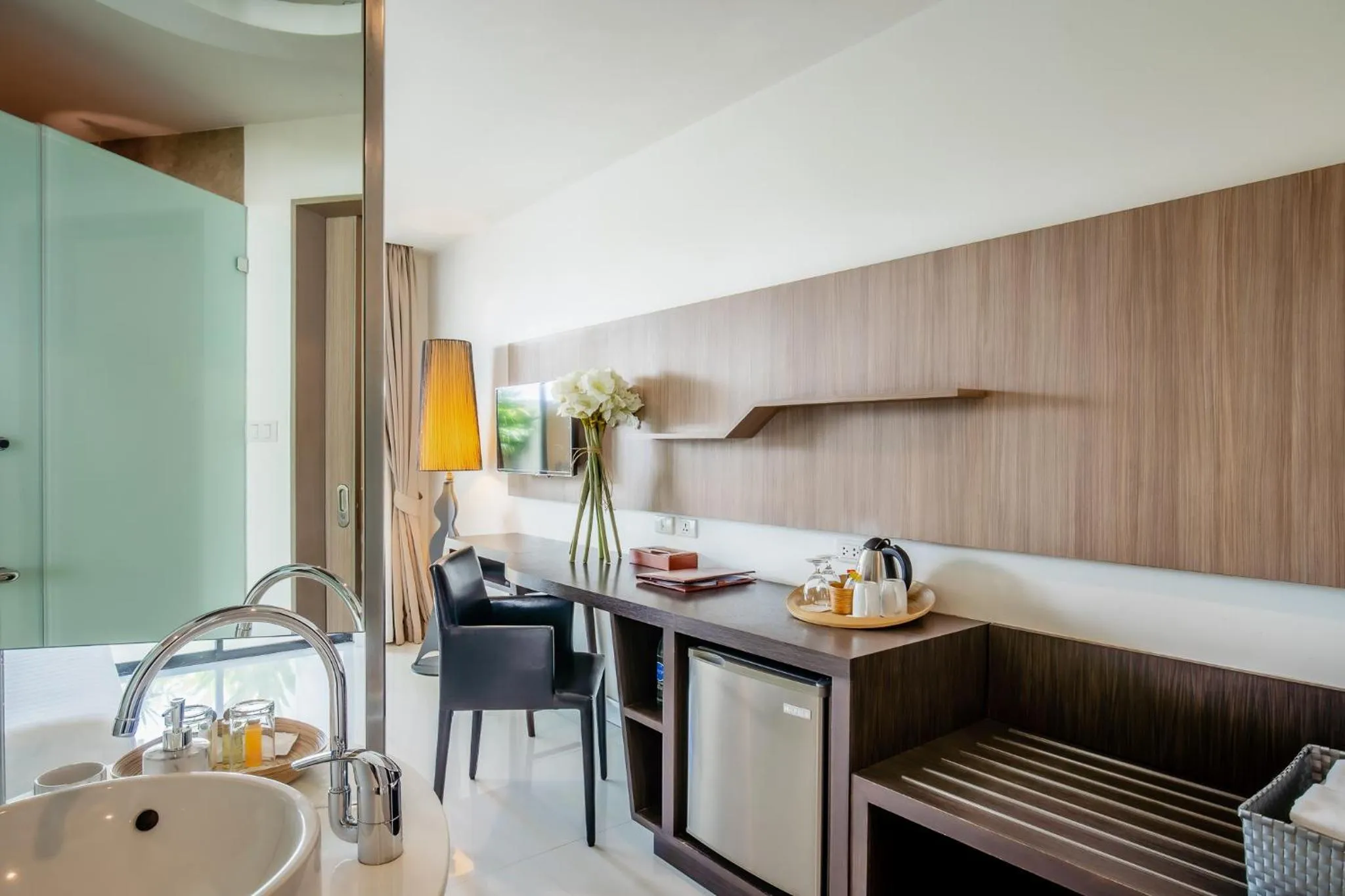 Deluxe Twin Room in The Pago Design Hotel Phuket-SHA Plus