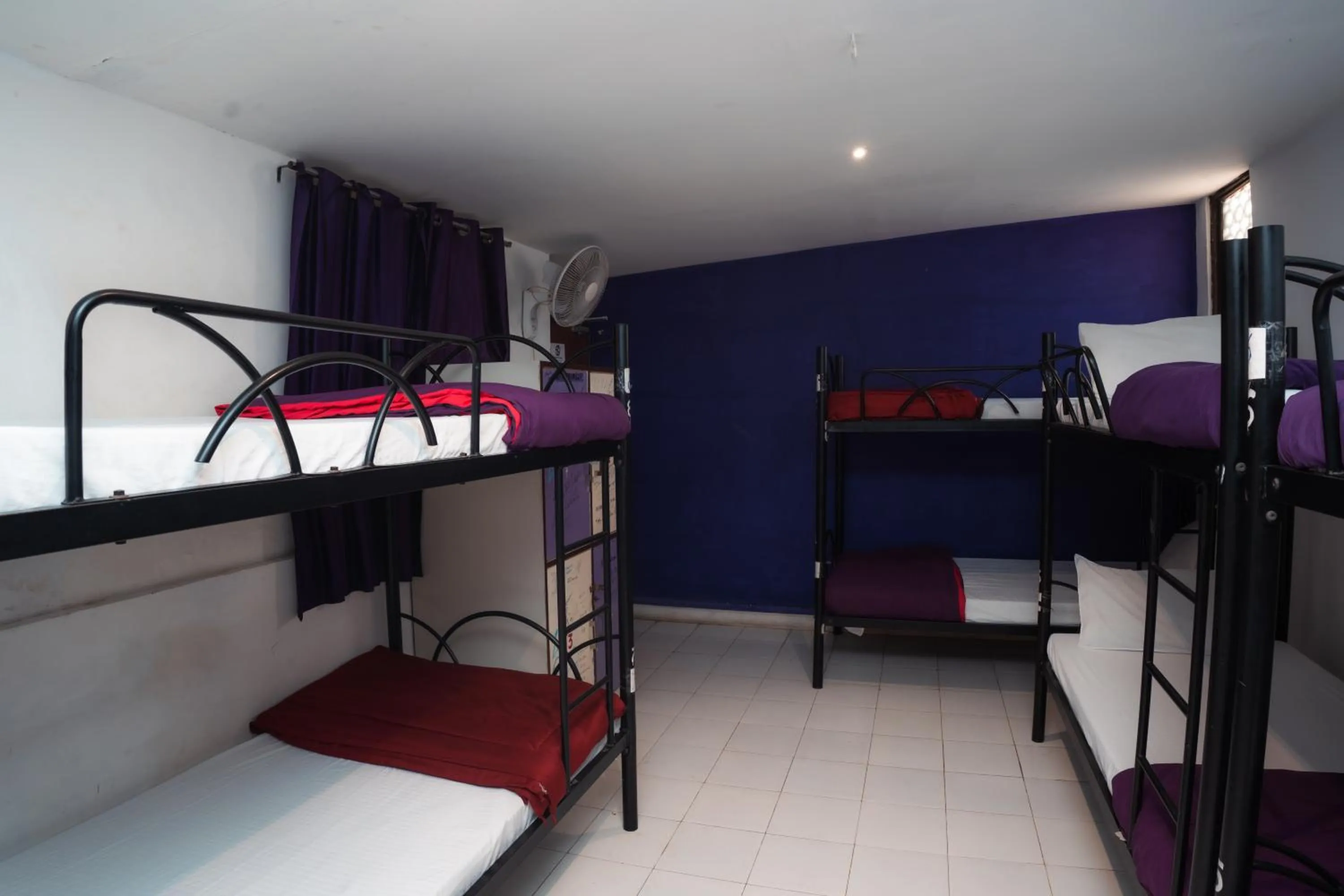 Bed in 8-Bed Mixed Dormitory Room in Joey's Hostel Agra - 200m from Taj Mahal