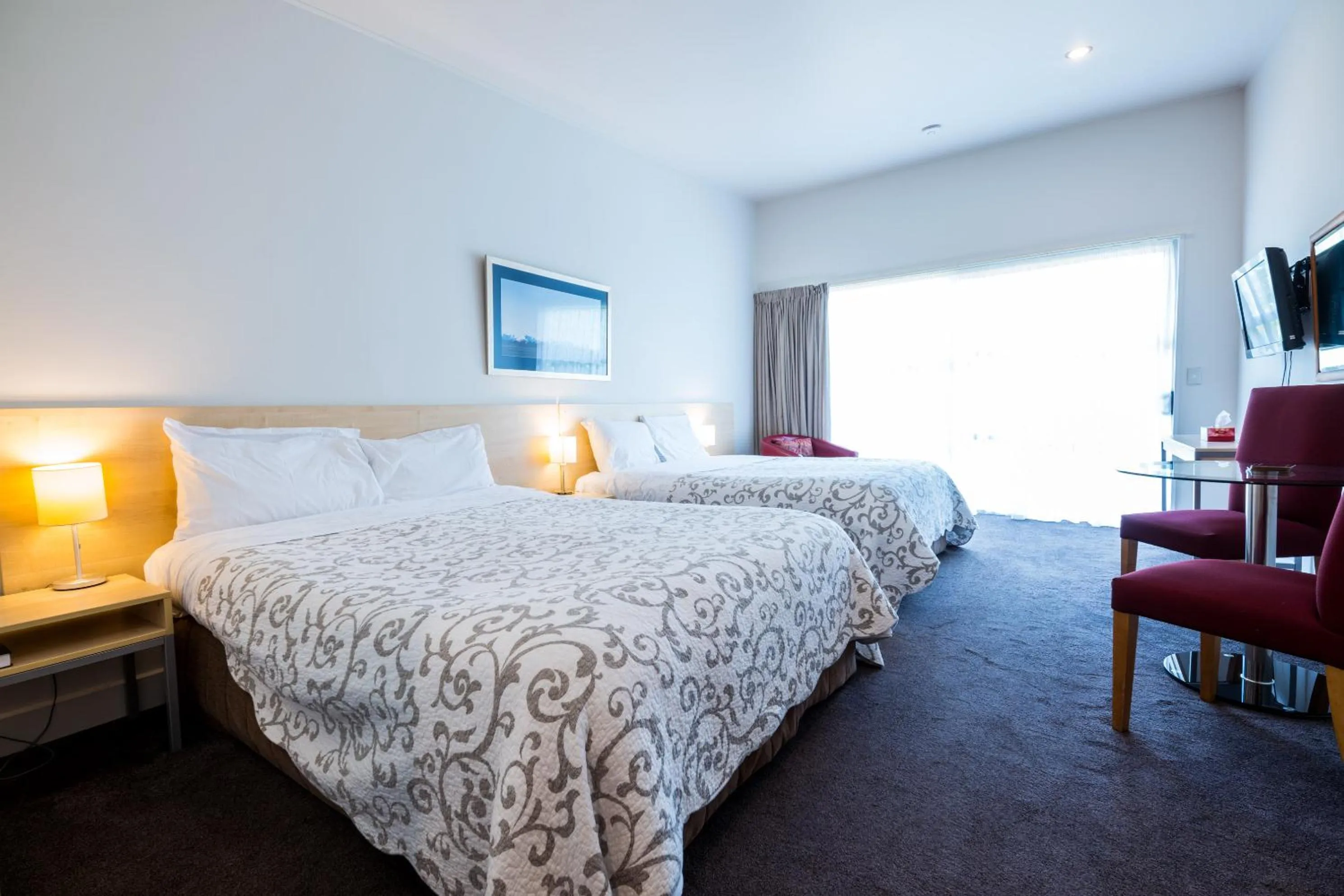 Deluxe Queen Room with Two Queen Beds in The Westhaven Motel