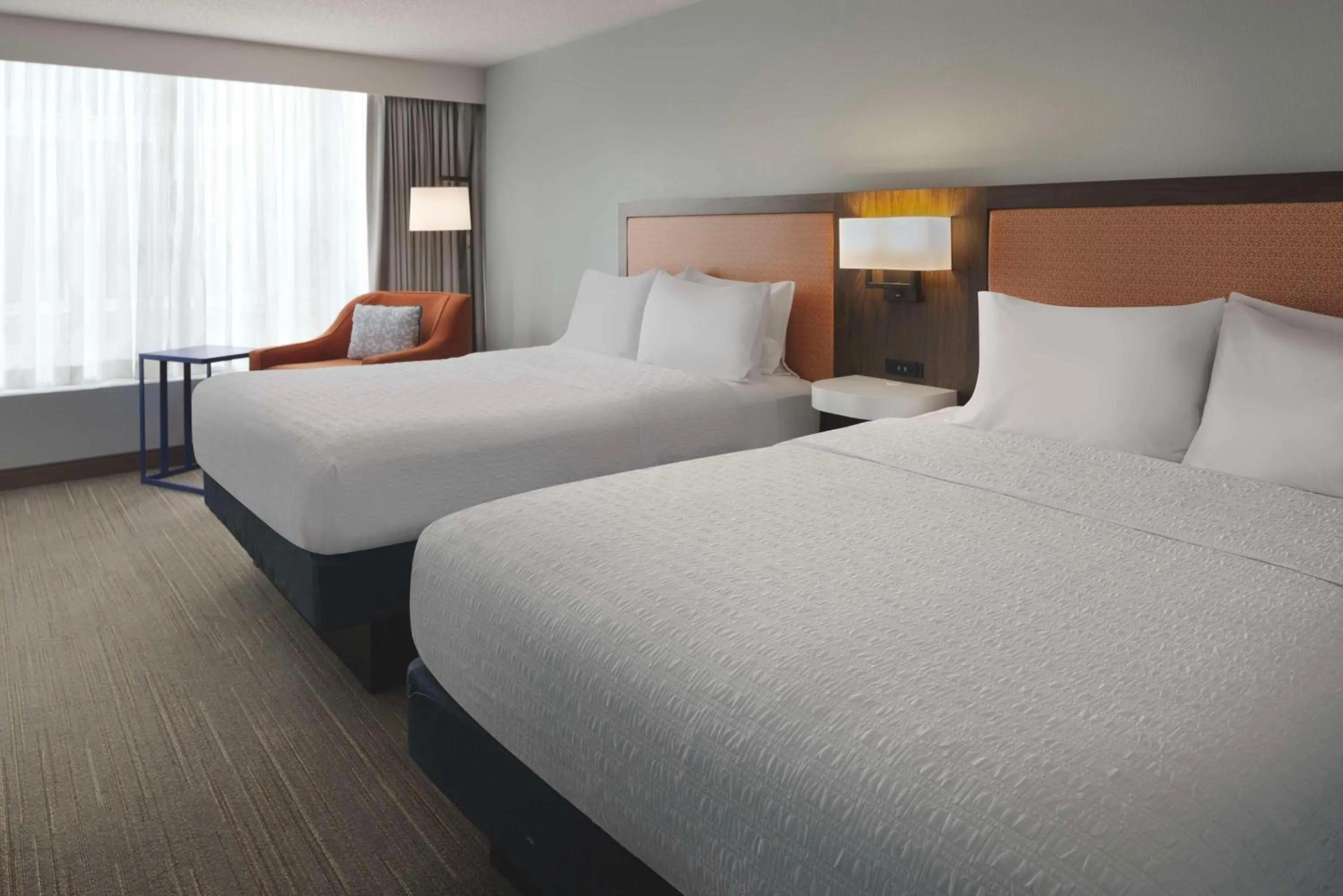 2 Queen 1 Bedroom Suite Oceanfront in Hampton Inn & Suites Myrtle Beach Oceanfront