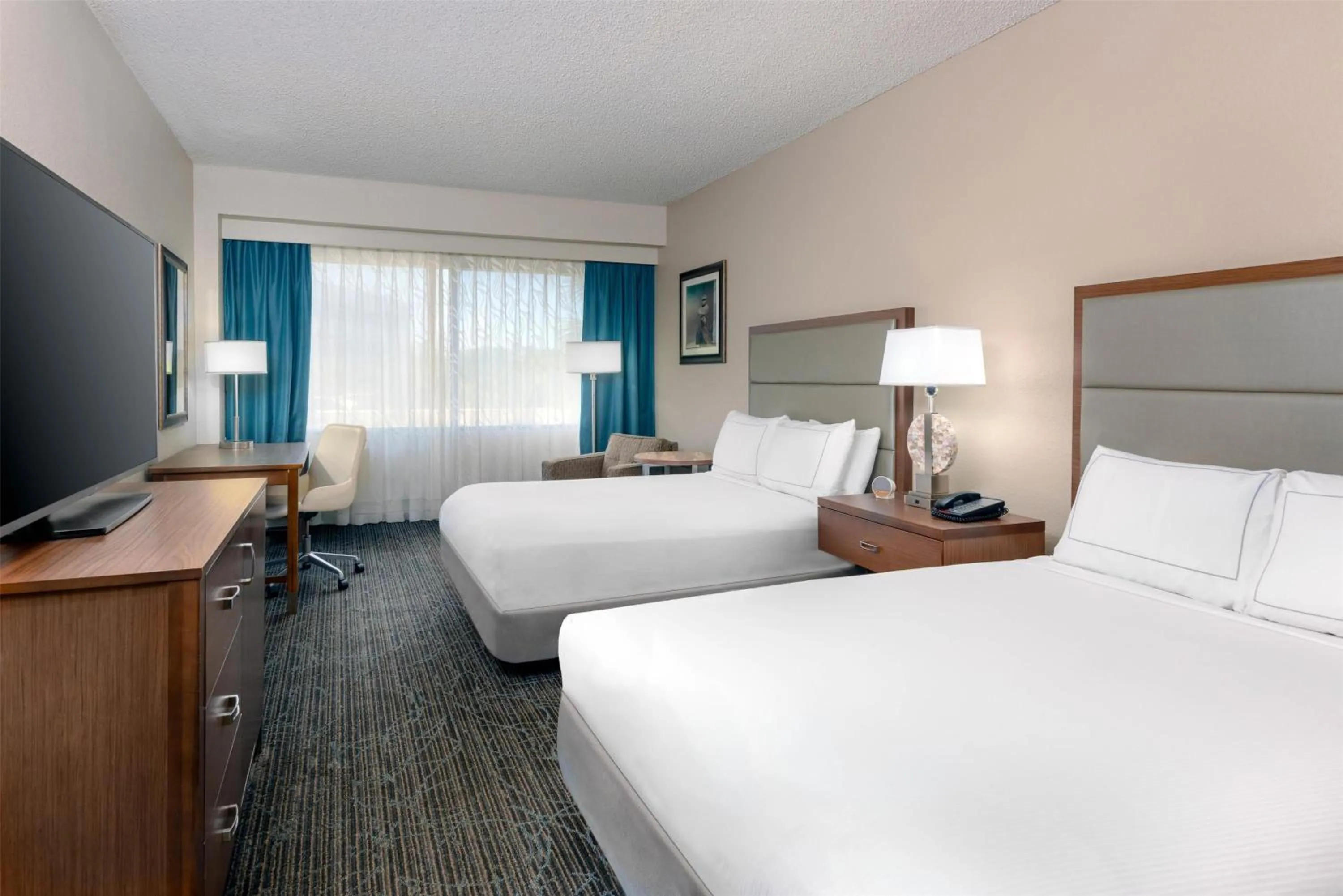 Double Room with Two Double Beds - Non-Smoking in DoubleTree by Hilton Hotel West Palm Beach Airport