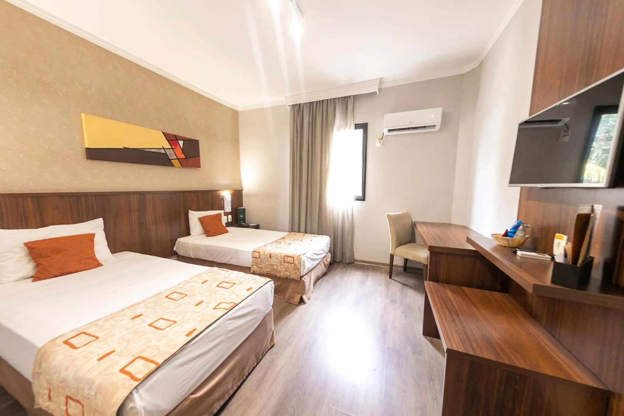 Quarto Superior Class A 2 camas solteiro - single occupancy in Class Hotel Varginha