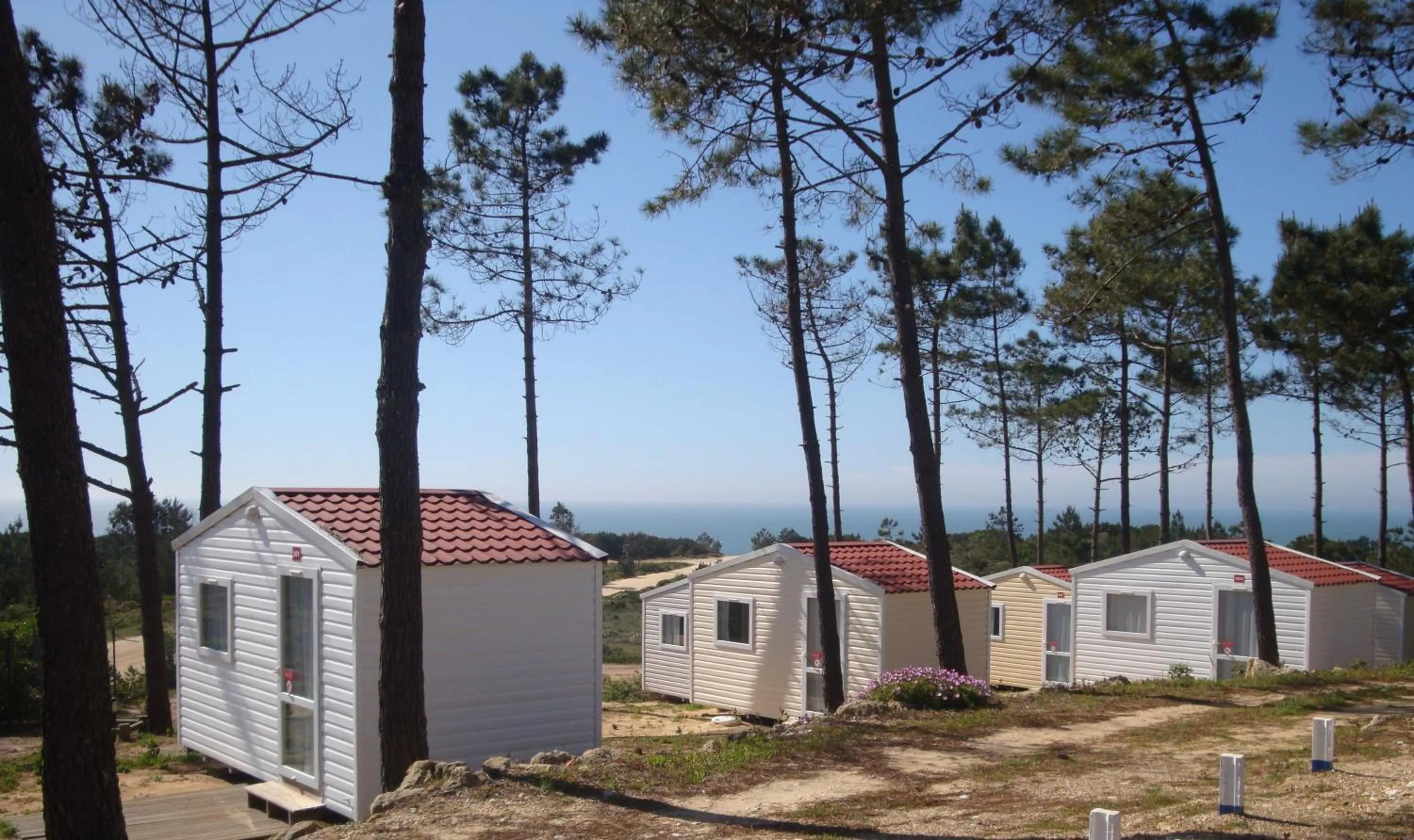 Caravan with Shared Bathroom in Parque de Campismo Orbitur Sitava Milfontes