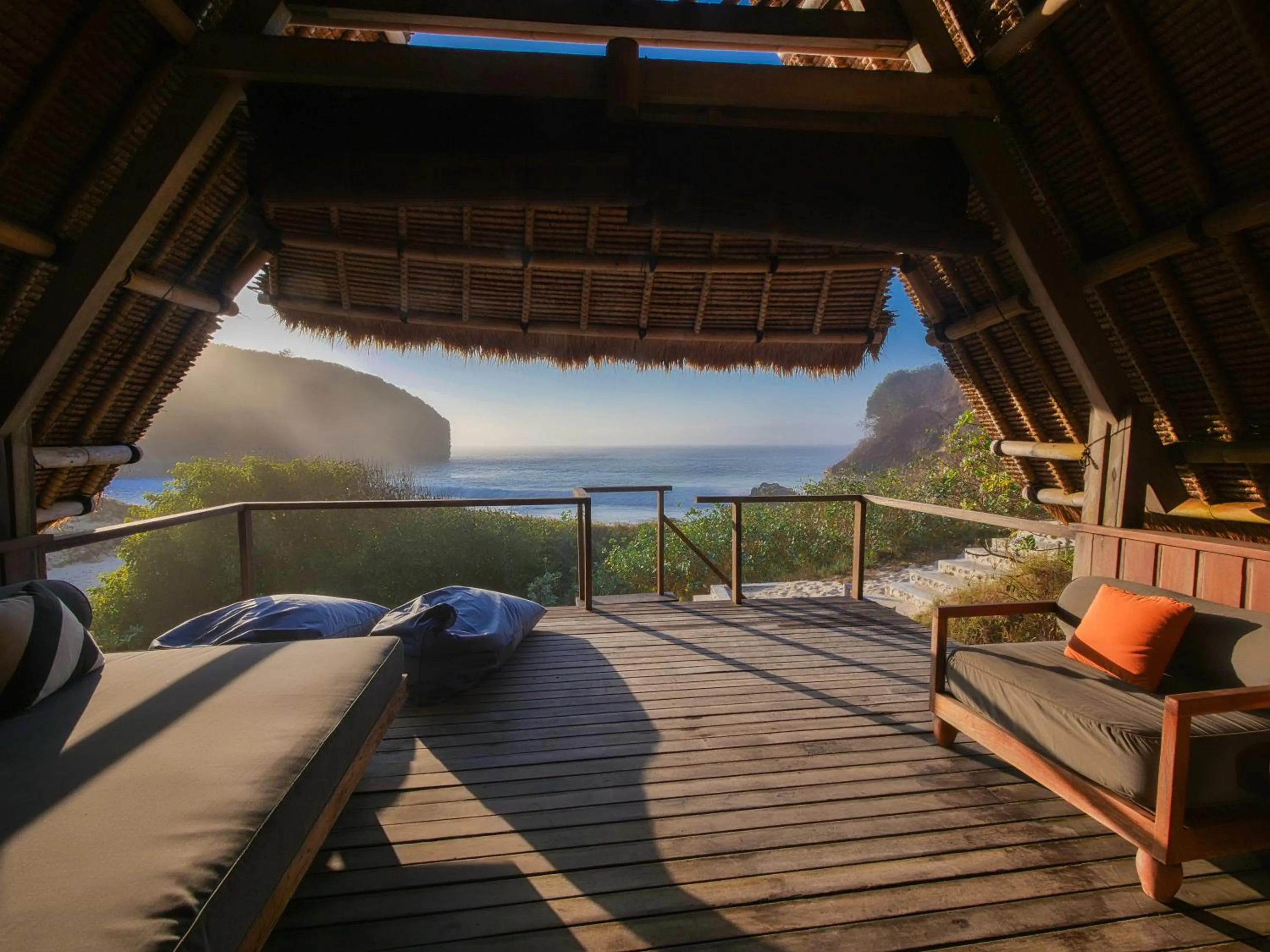 Bungalow with Sea View in Jeeva Beloam Beach Camp