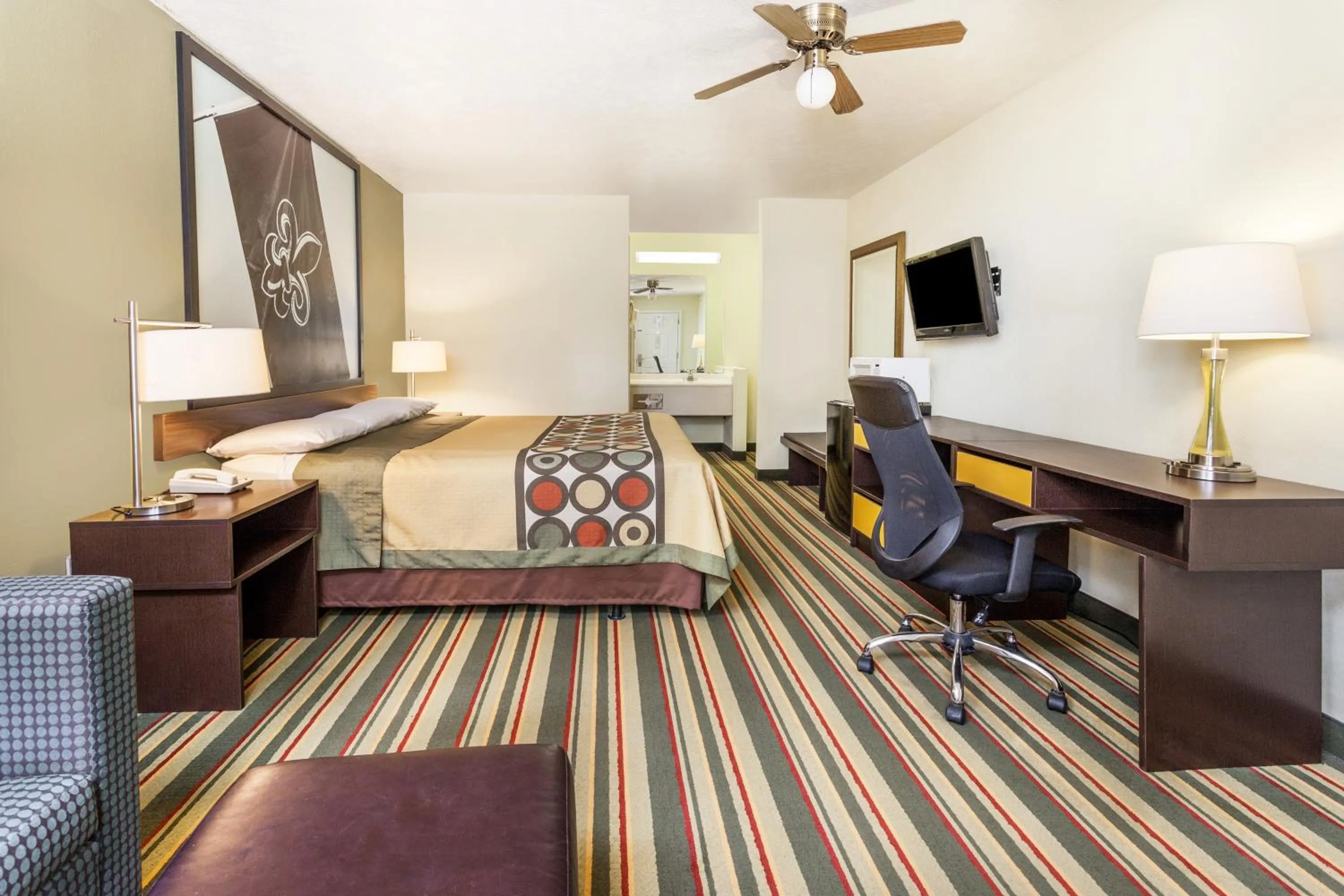 King Room - Non-Smoking in Super 8 by Wyndham Brookhaven