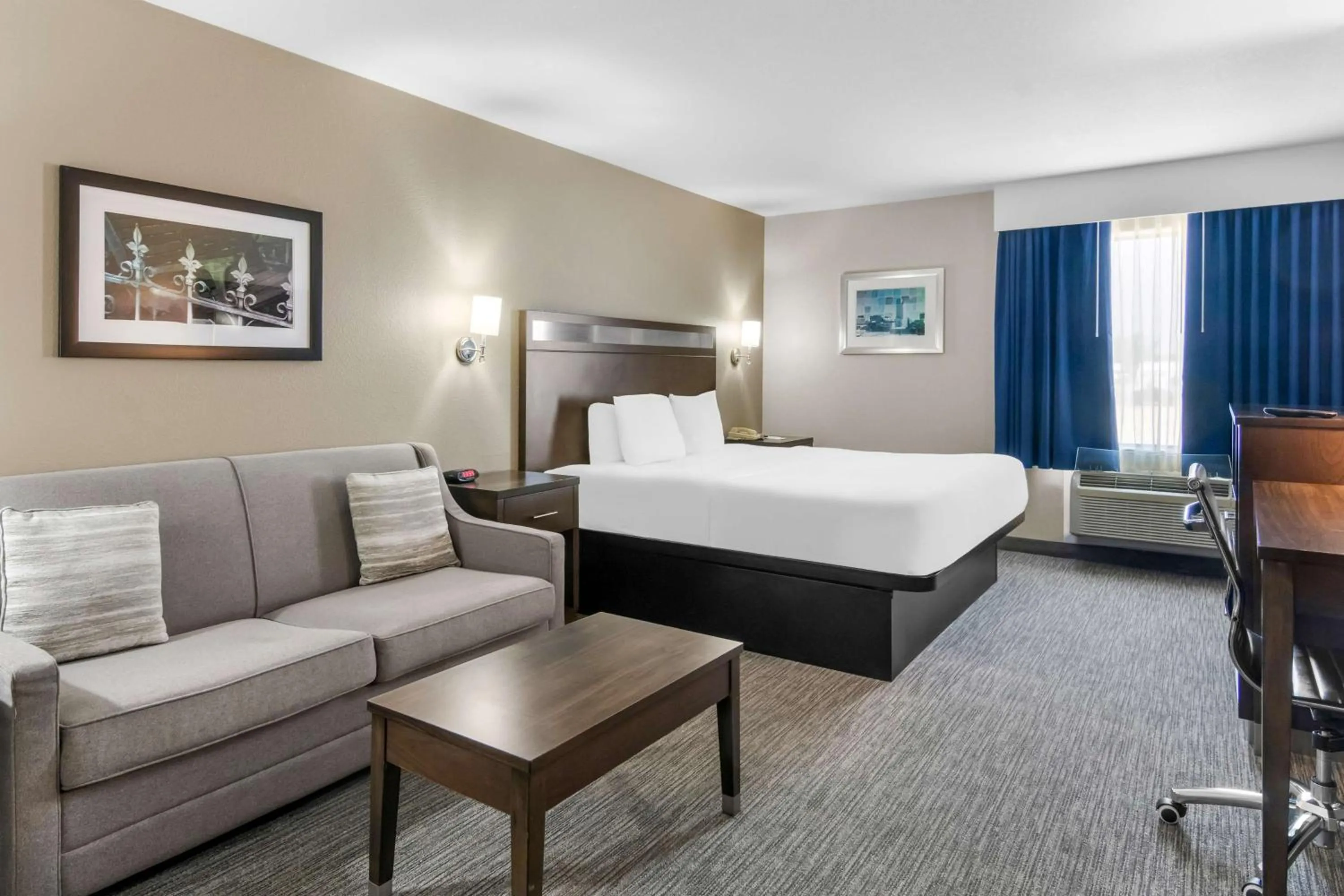 King Suite with Walk-In Shower and Sofa Bed - Disability Access/Non-Smoking in Best Western Abilene Inn & Suites
