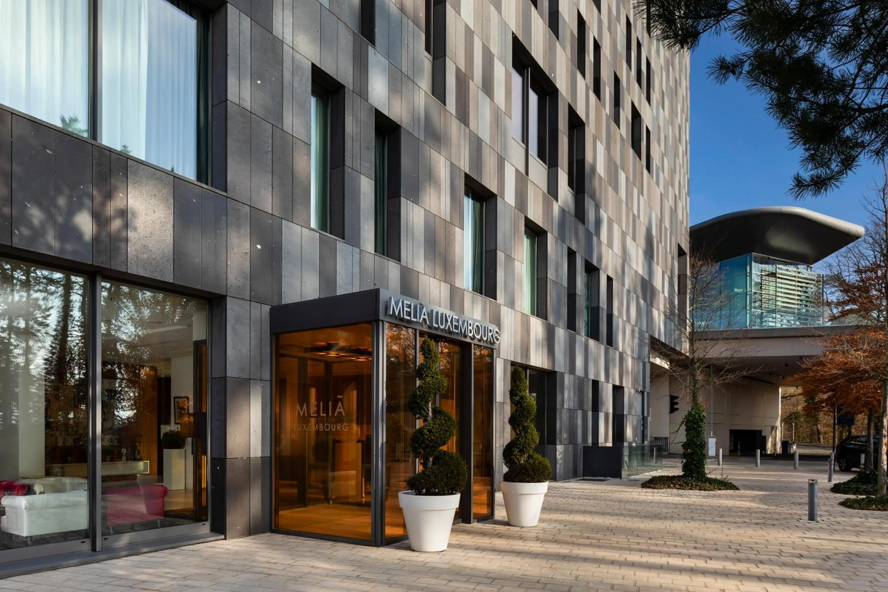 Facade/entrance in Melia Luxembourg