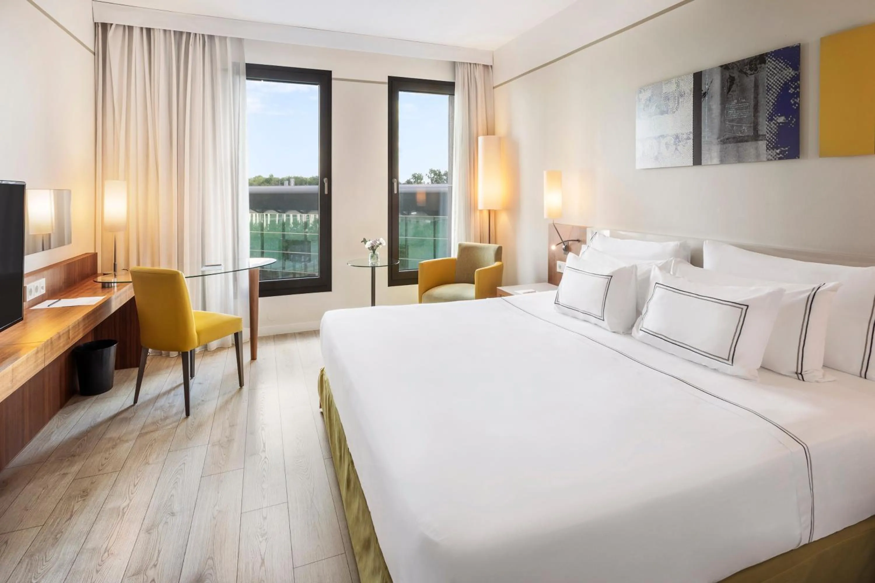 The Level Room with Executive Lounge Access in Melia Luxembourg