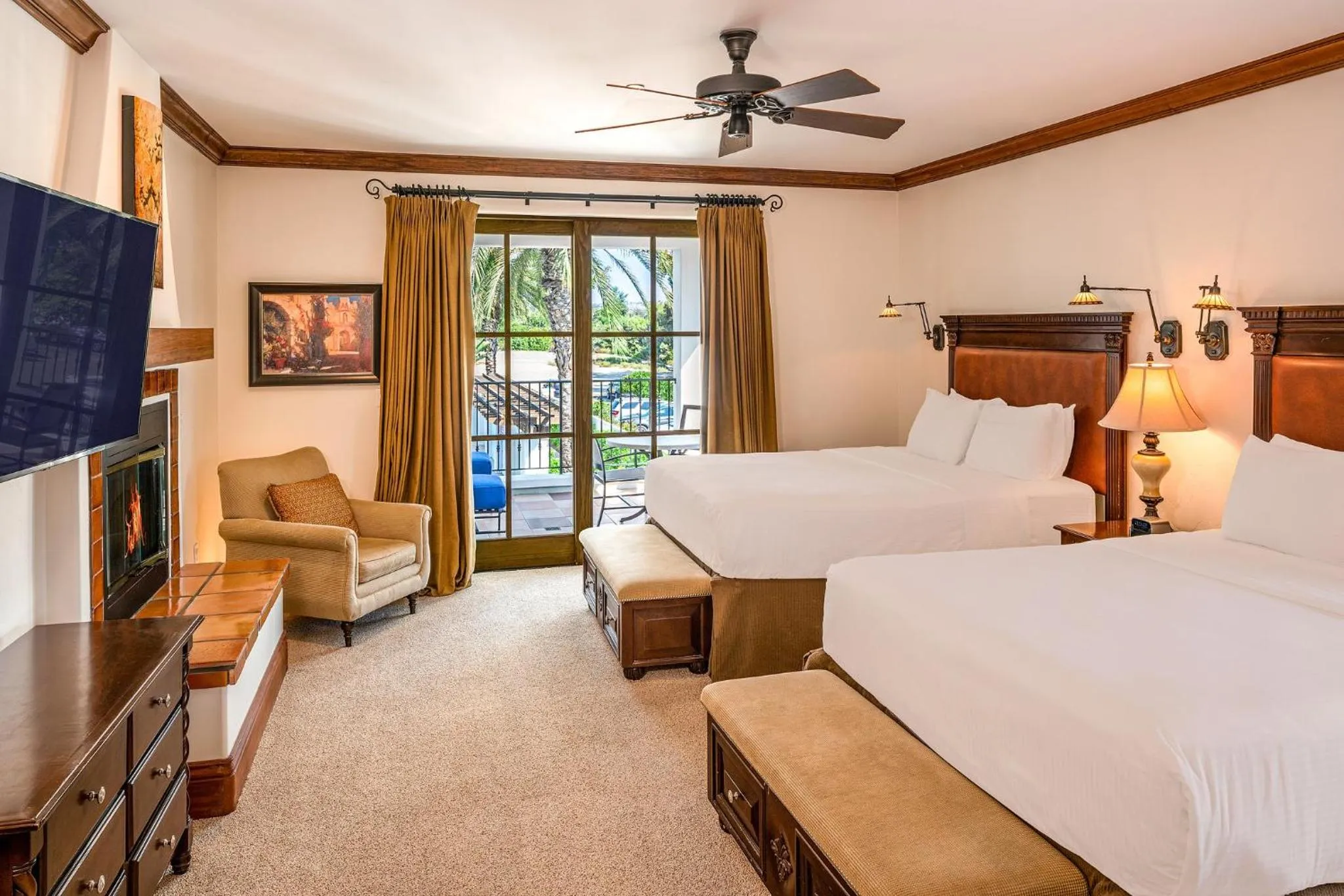 Deluxe One Bedroom Villa Suite 2 Queen Beds in Omni La Costa Resort & Spa Carlsbad