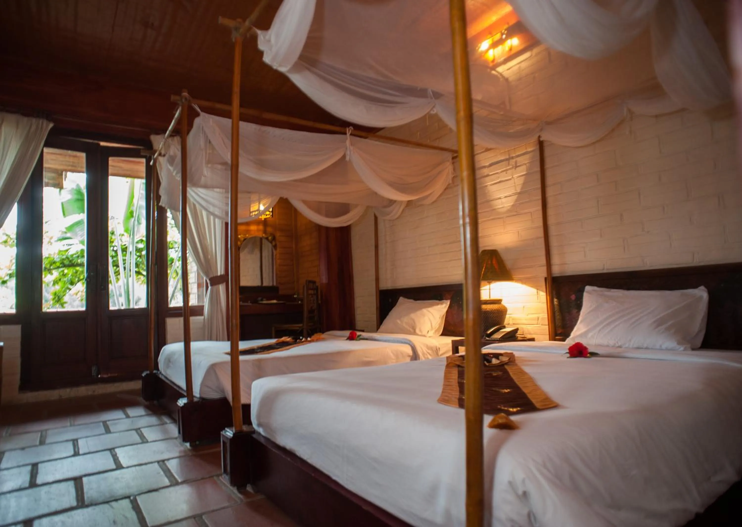 Superior Double or Twin Room with Garden View in Van Chai Resort