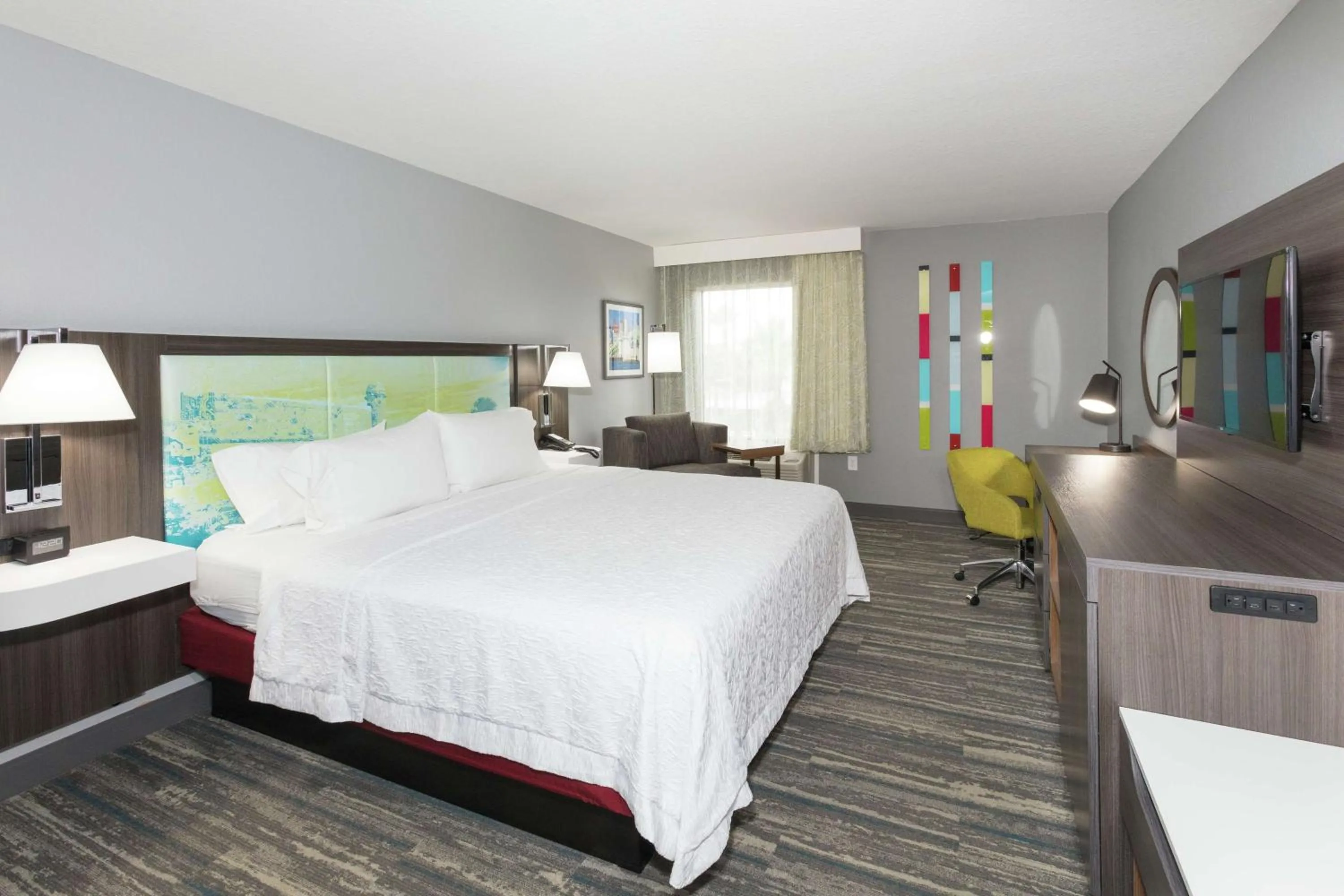 King Room with Street View - Non-Smoking in Hampton Inn Saint Augustine Beach