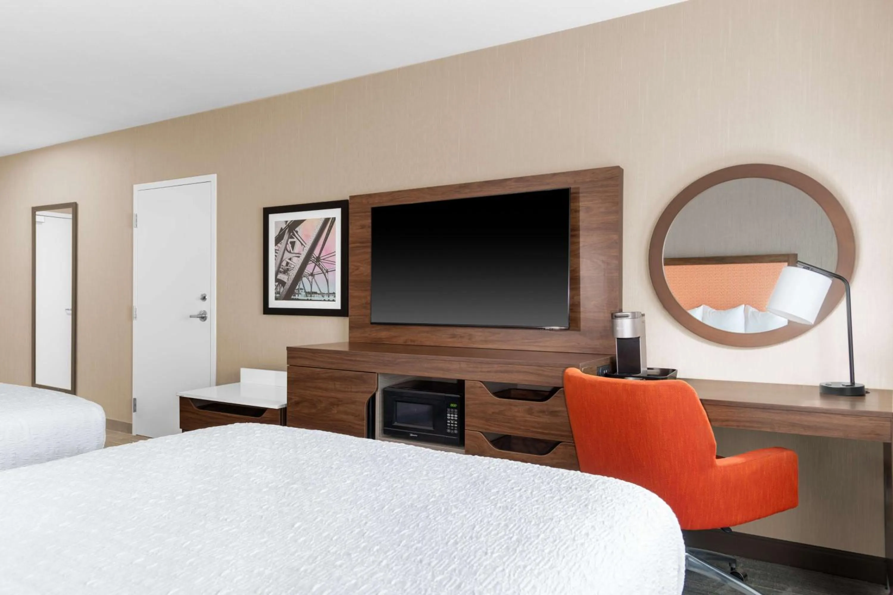 Room with Two Queen Beds - Non-Smoking in Hampton Inn & Suites Sacramento-Auburn Boulevard