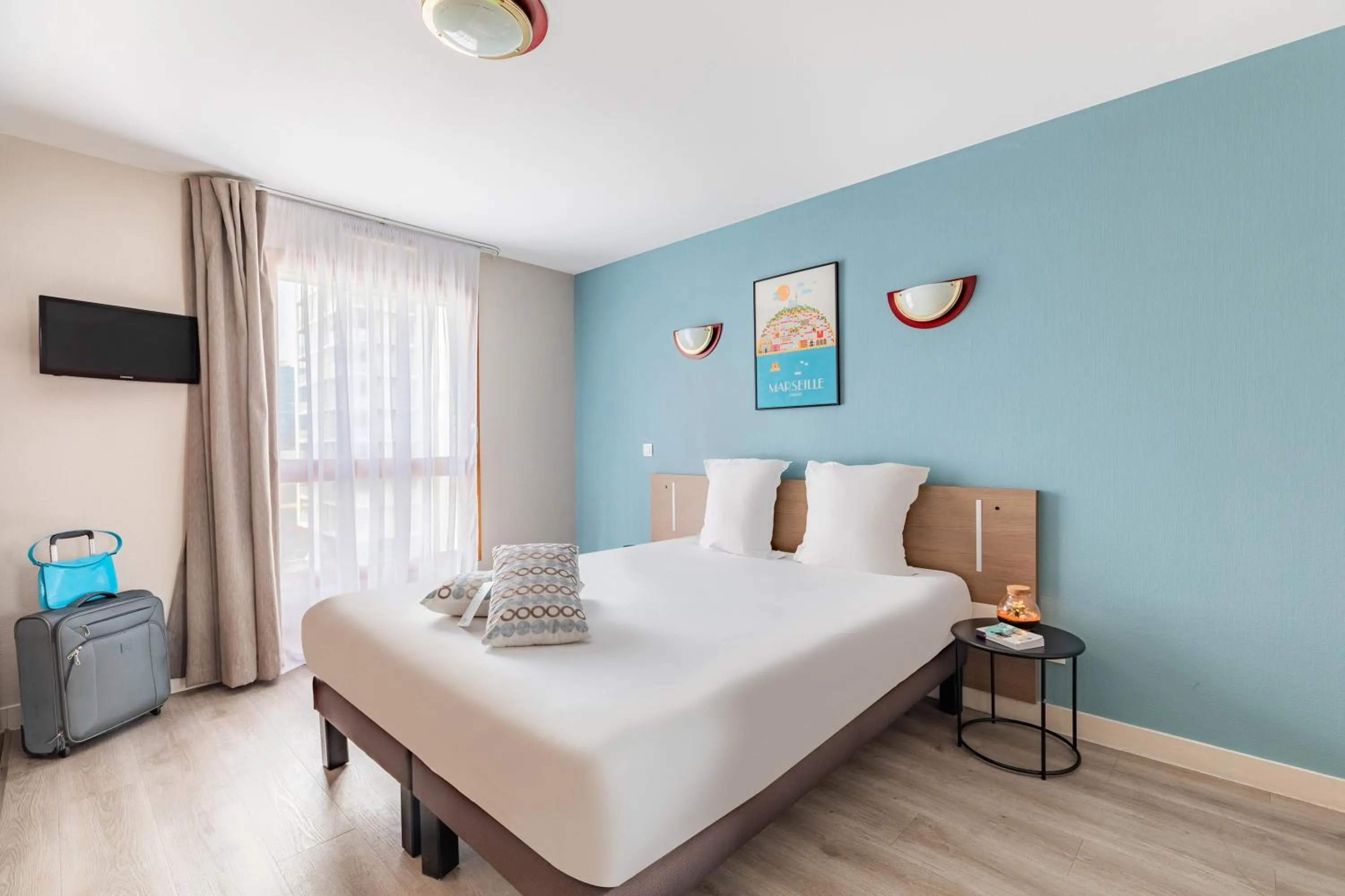 One-Bedroom Apartment in Appart'City Classic Marseille Euromed