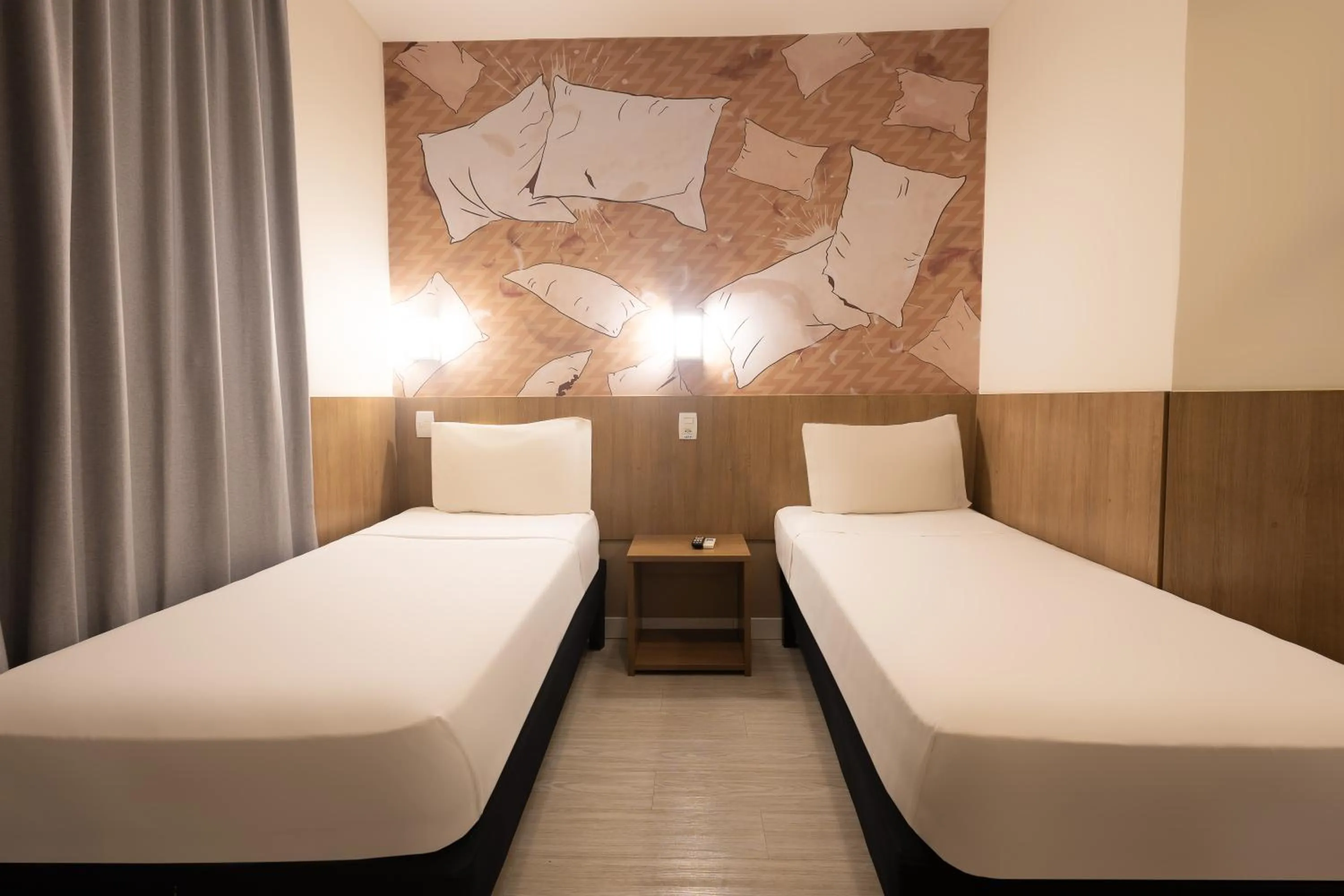 Superior Apartment with Twin Beds in Hotel Cassino Tower Piracicaba by Nacional Inn