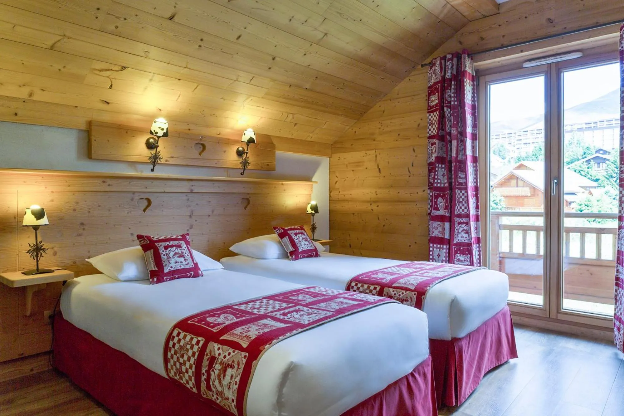 Double or Twin Room in Chalet-Hôtel Le Beausoleil, The Originals Relais