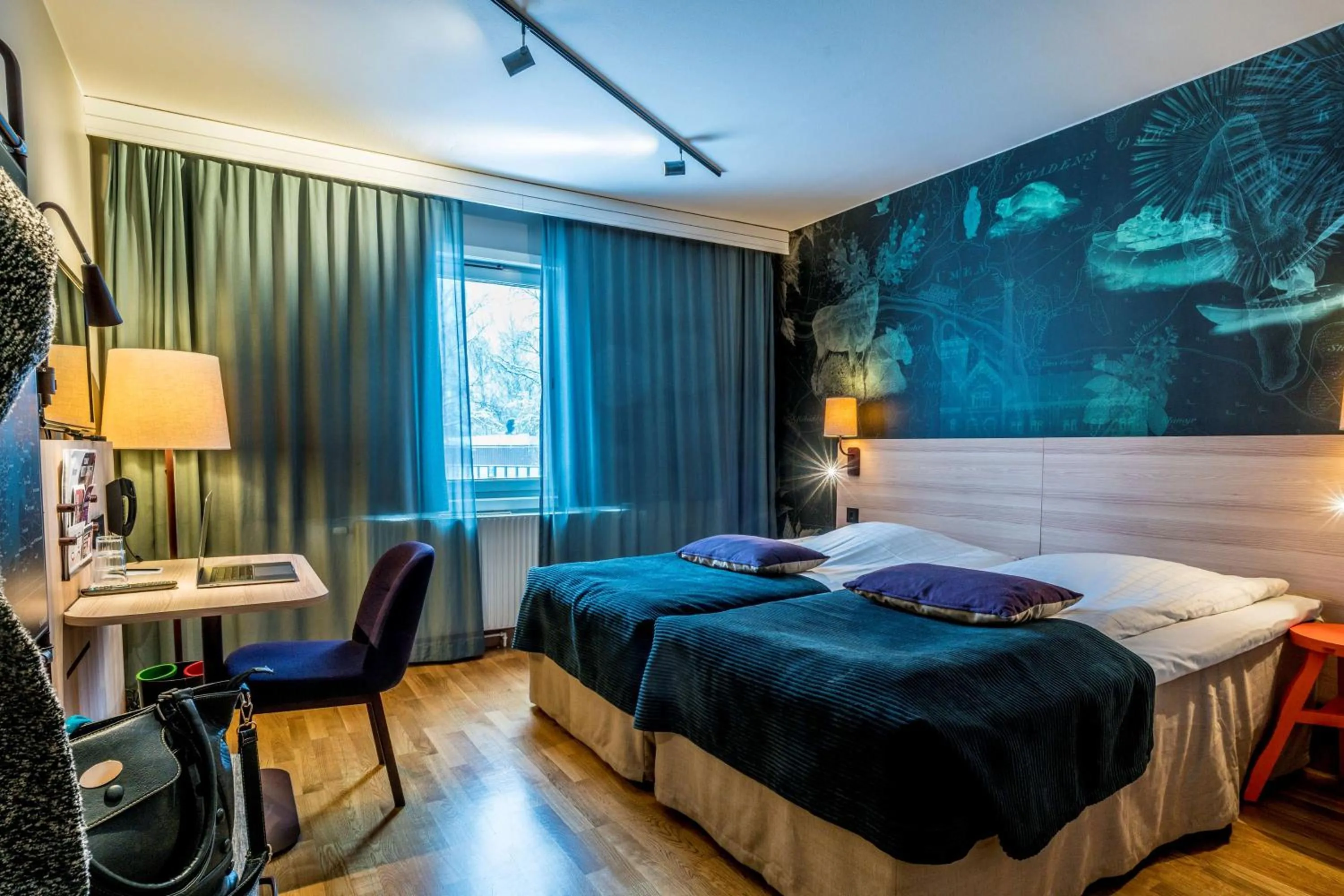 Superior Twin Room in Scandic Umeå Syd