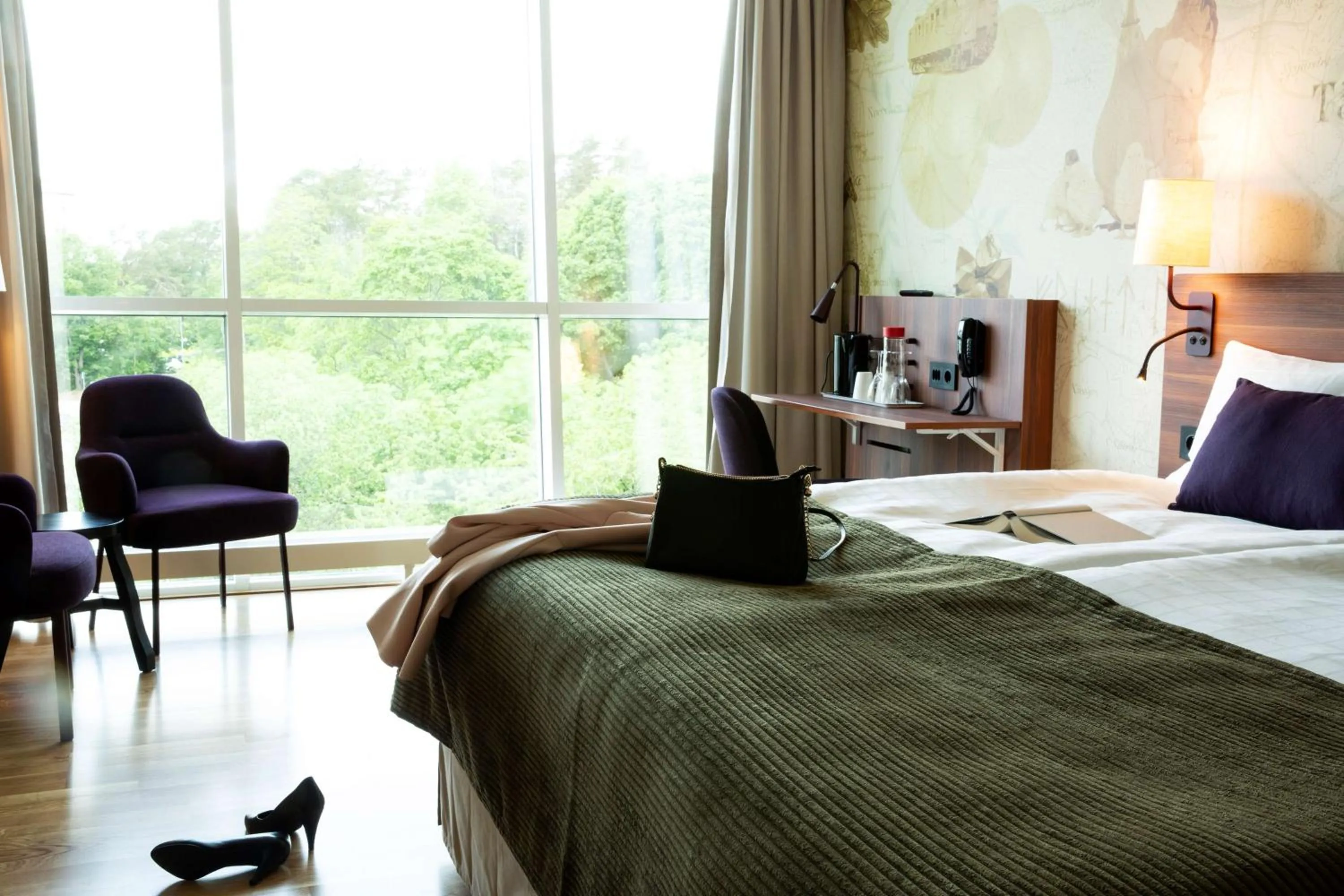 Superior Twin Room in Scandic Täby