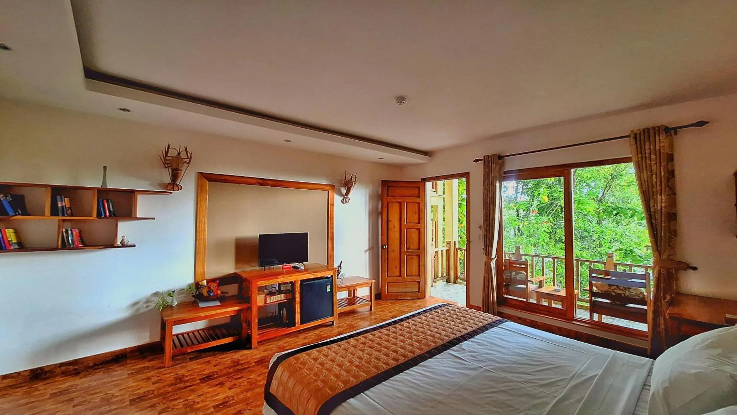 Deluxe Double Room with Garden View in Ancarine Beach Resort