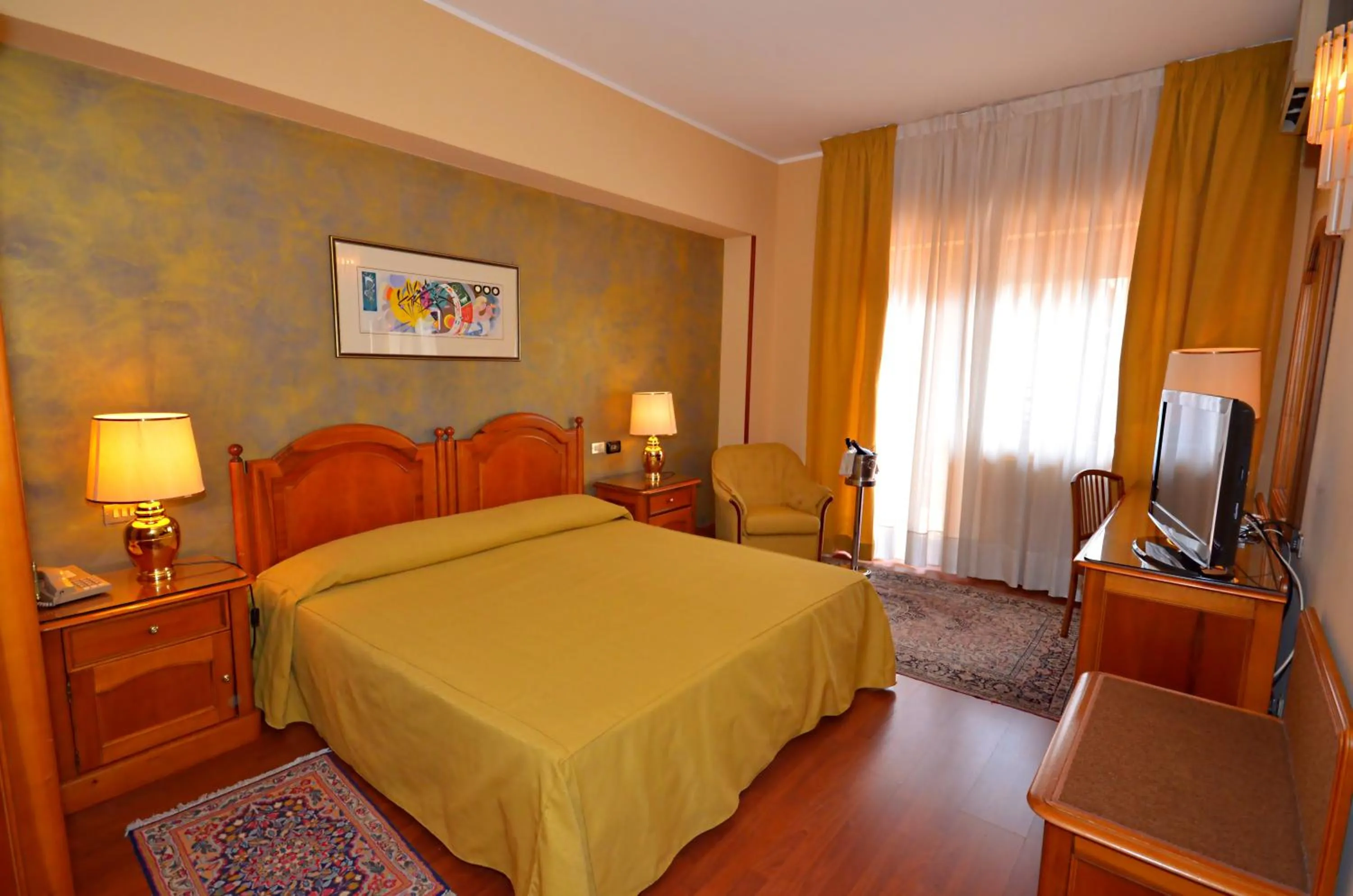 Superior Room with Balcony and Sea View in Garden Hotel Catania