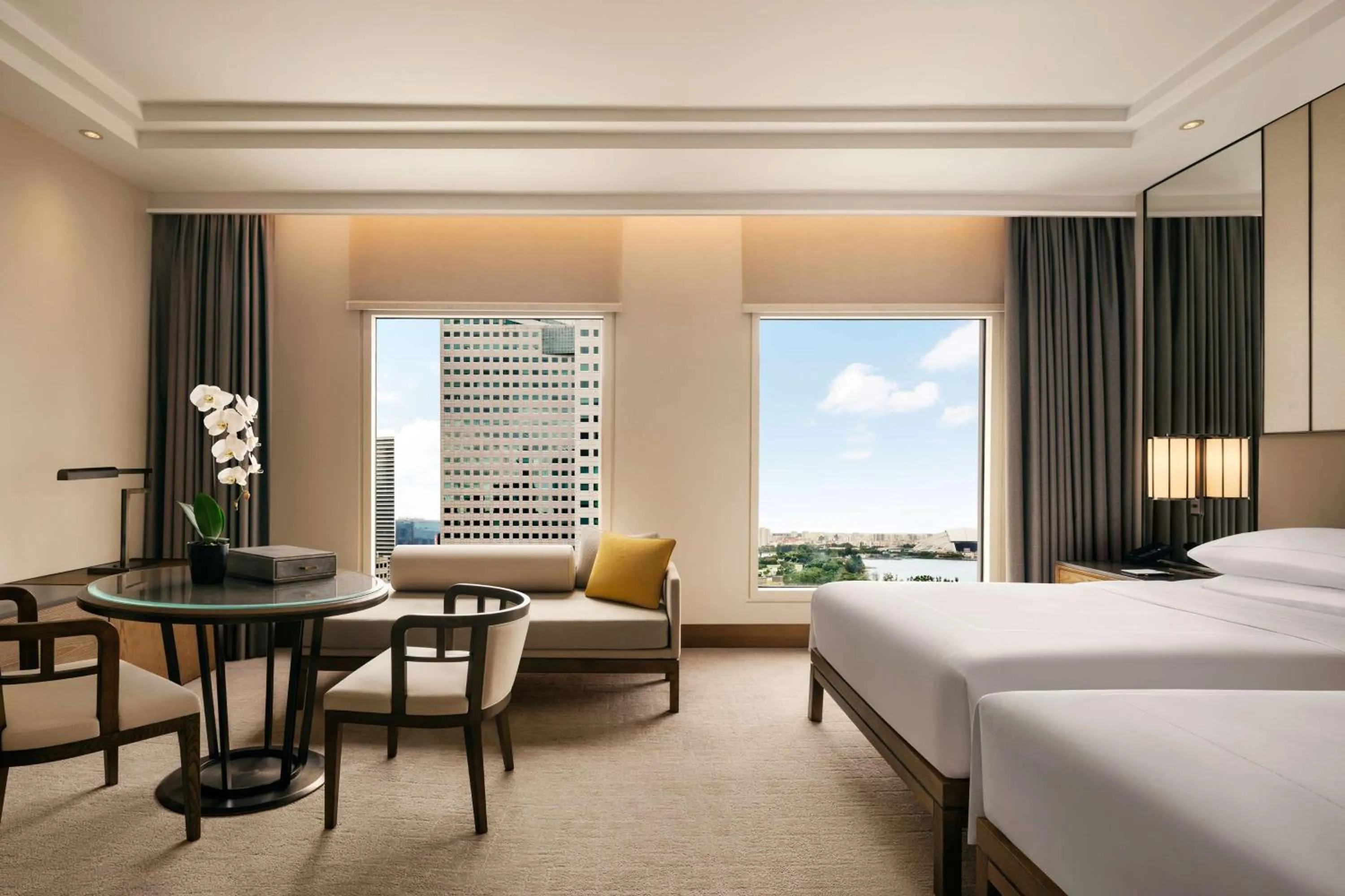 Grand Deluxe Twin Room in Conrad Centennial Singapore