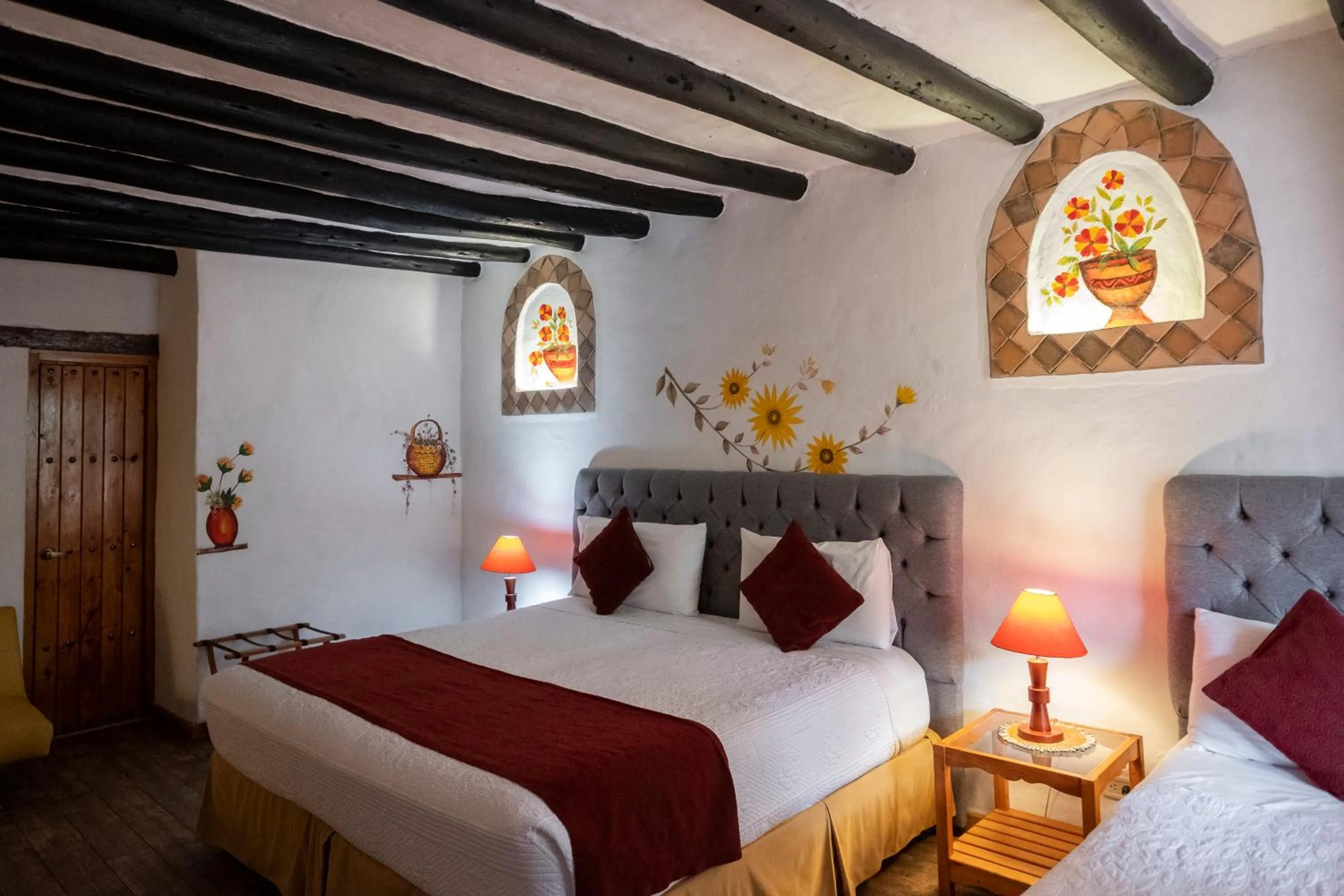 Superior Triple Room in Hotel Spa Casa de Adobe Villa de Leyva