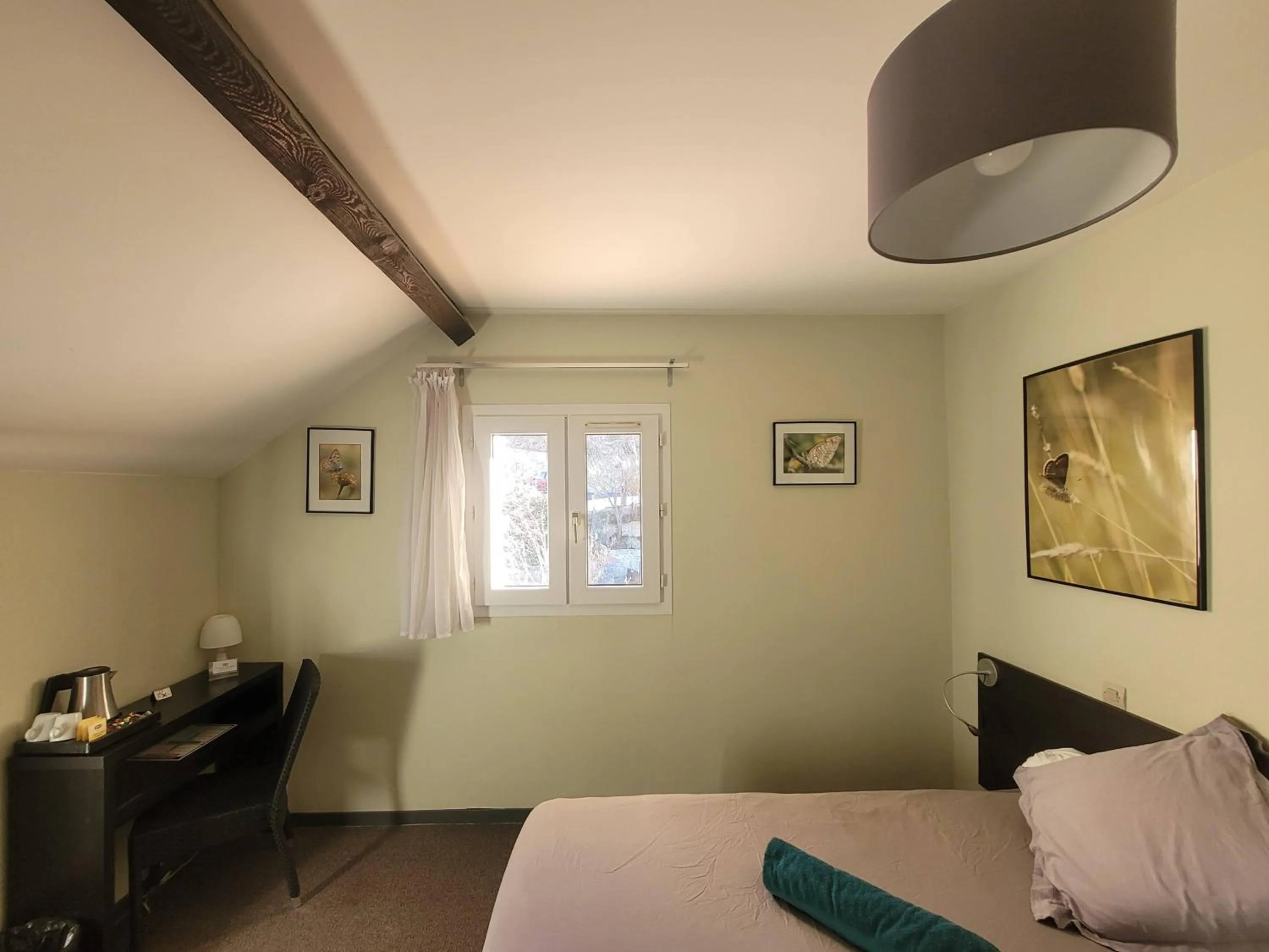 Twin Room with Garden View in Hostellerie de Rimplas