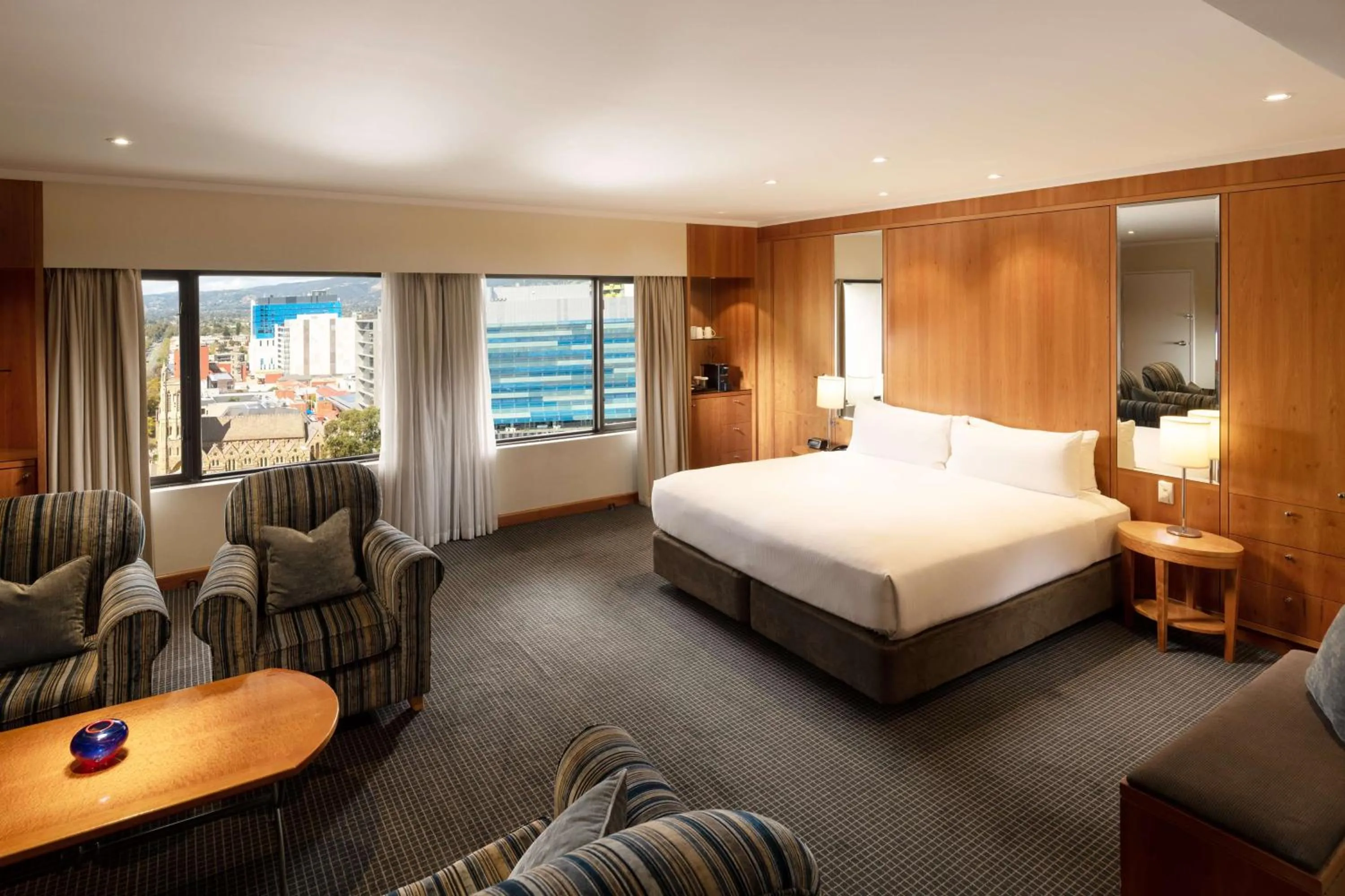 Superior King Suite in Hilton Adelaide