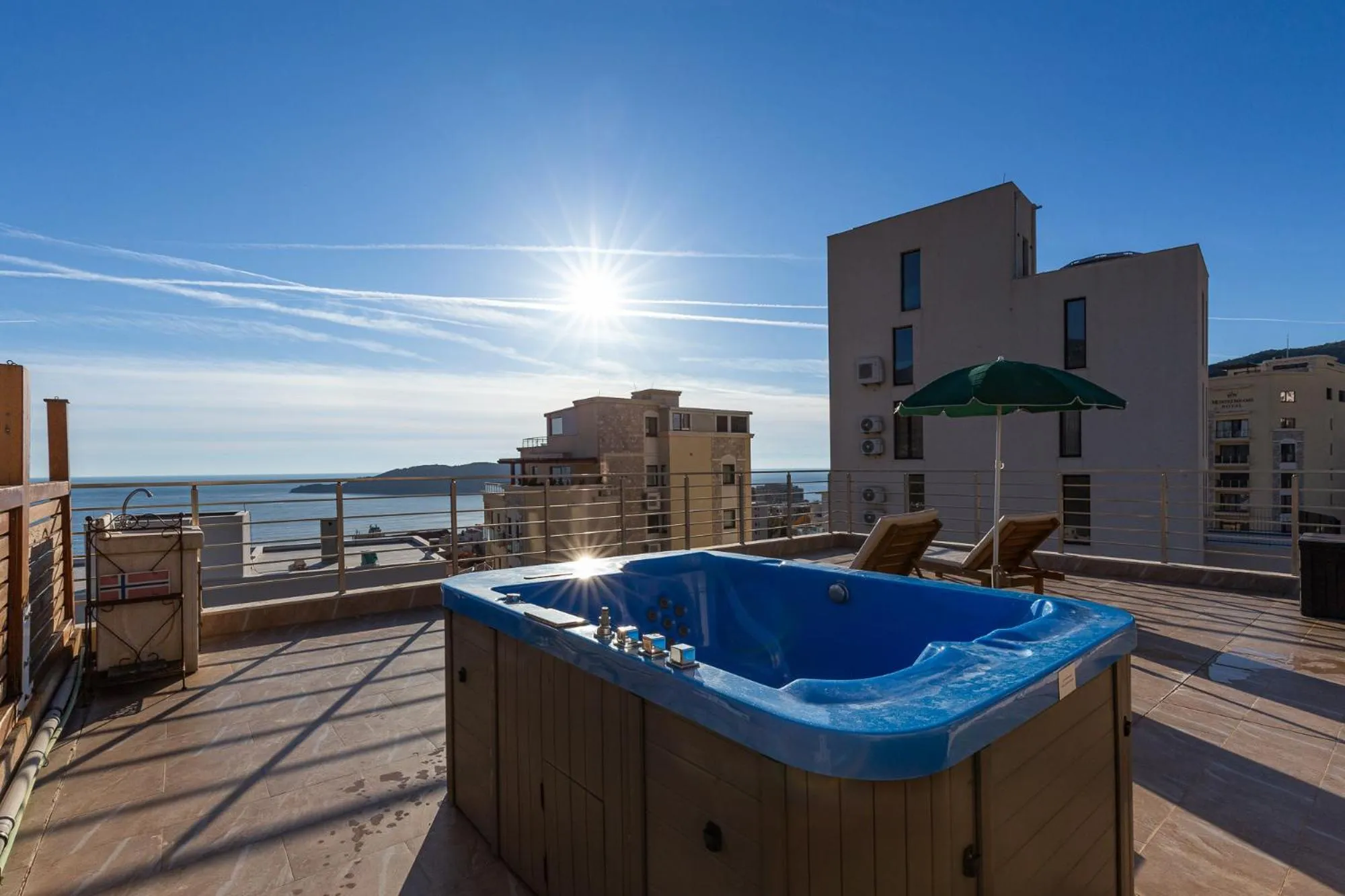 One-Bedroom Apartment with Sea View and Terrace in Sunny Side Wellness Resort & Spa