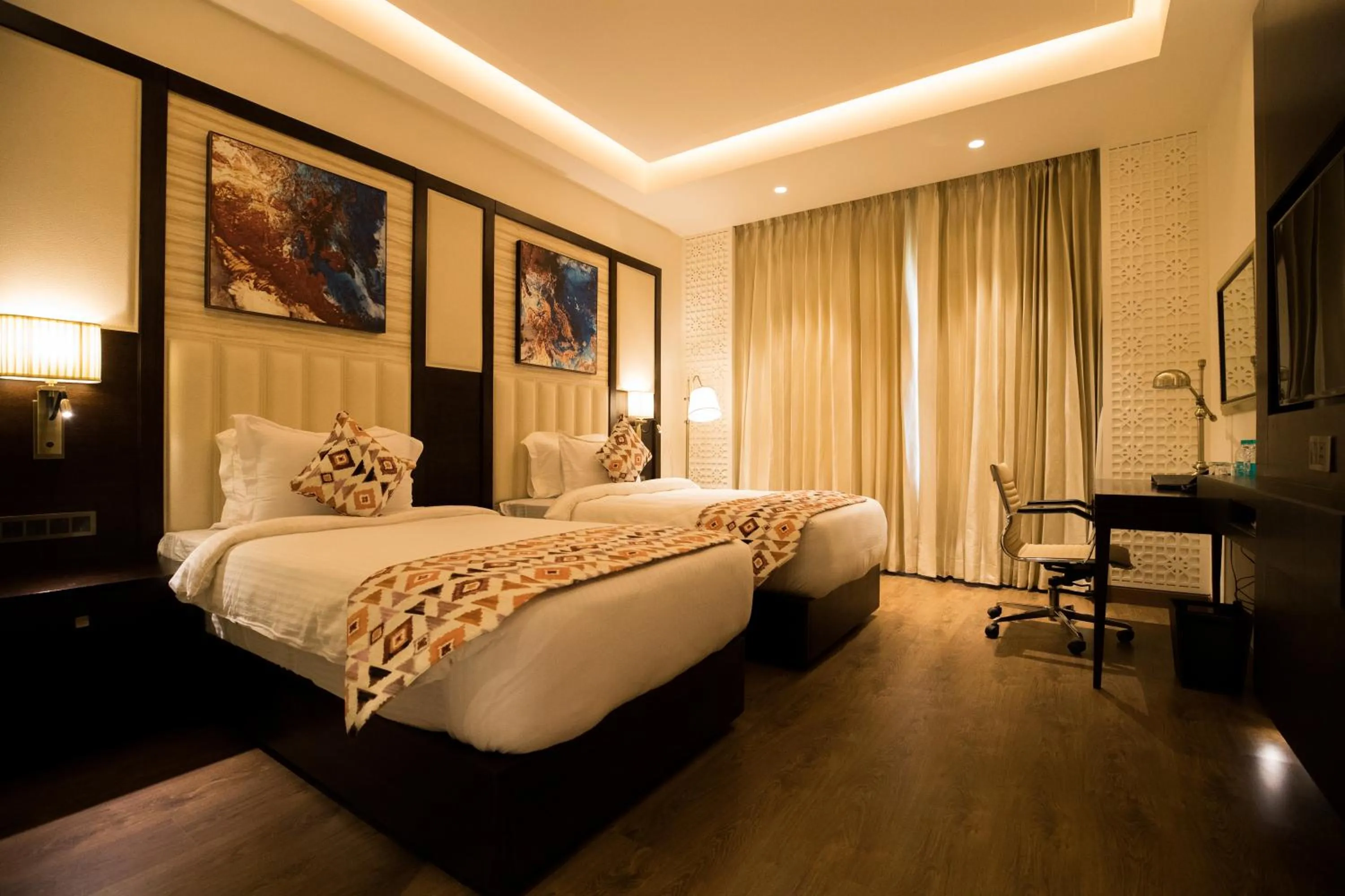 Twin Room - Mobility Access (Non Smoking) - Book & Unlock Exclusive Discounts in Ramada by Wyndham Kapurthala