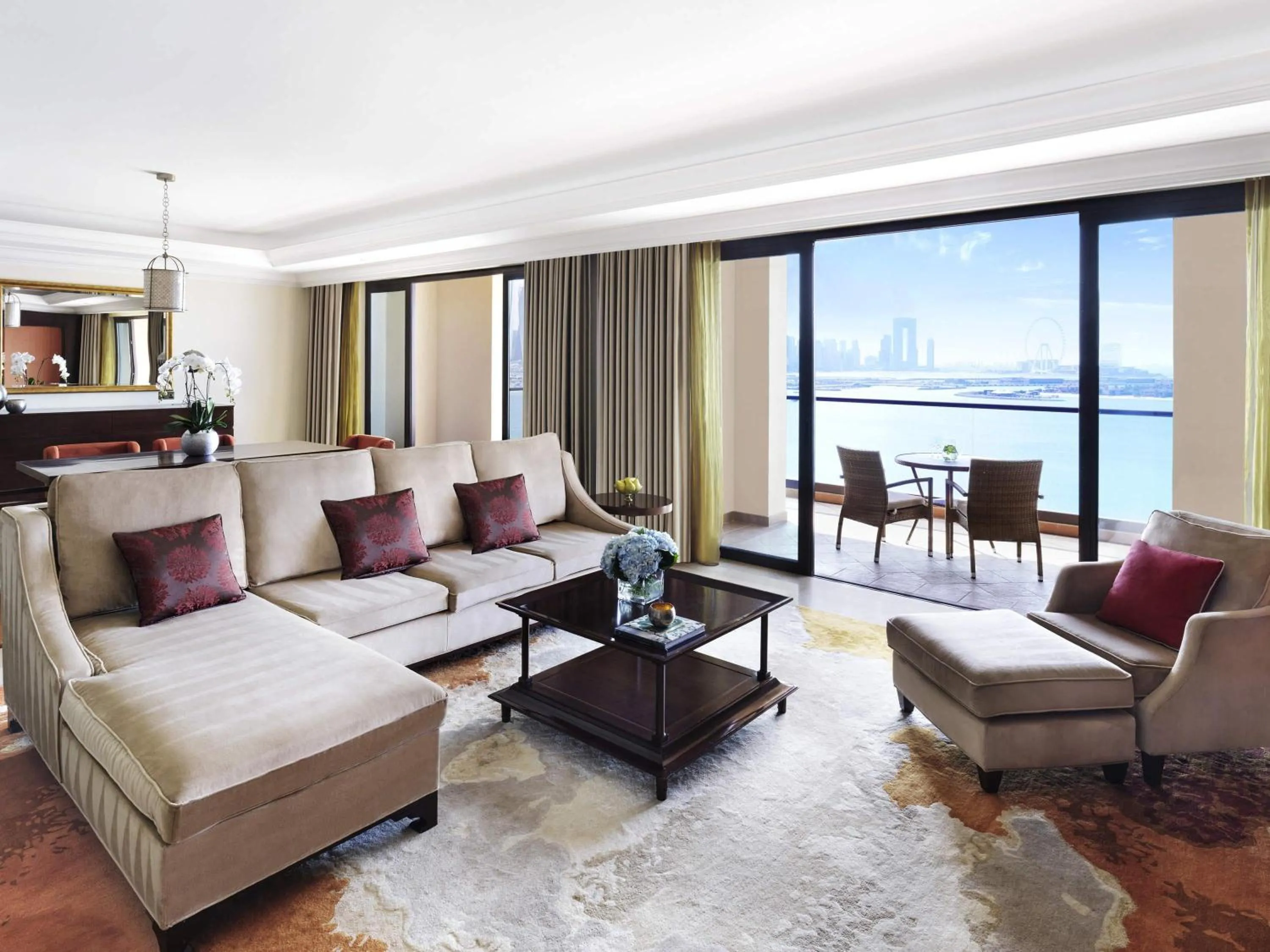 Fairmont Gold One Bedroom Suite with Palm Sea View and Lounge Access in Fairmont The Palm