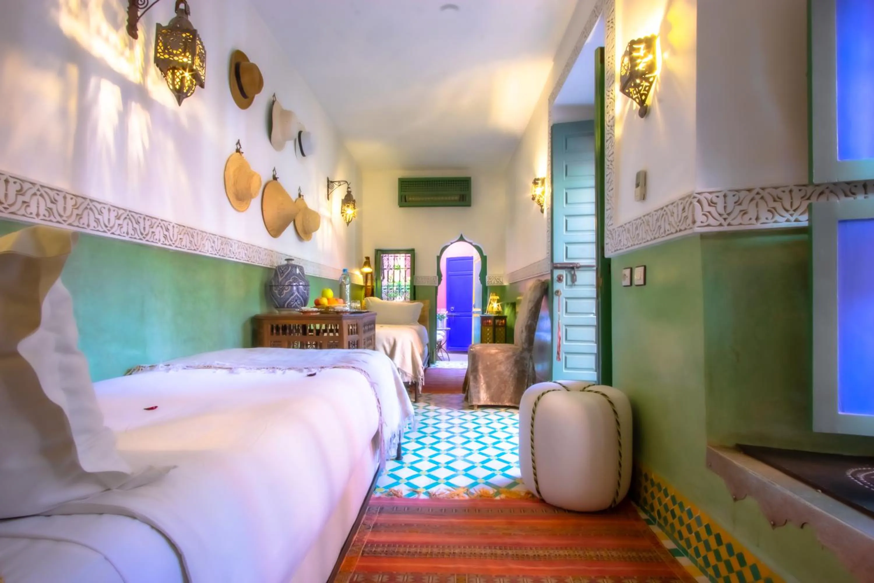 Deluxe Twin Room in Riad Kaiss By Anika