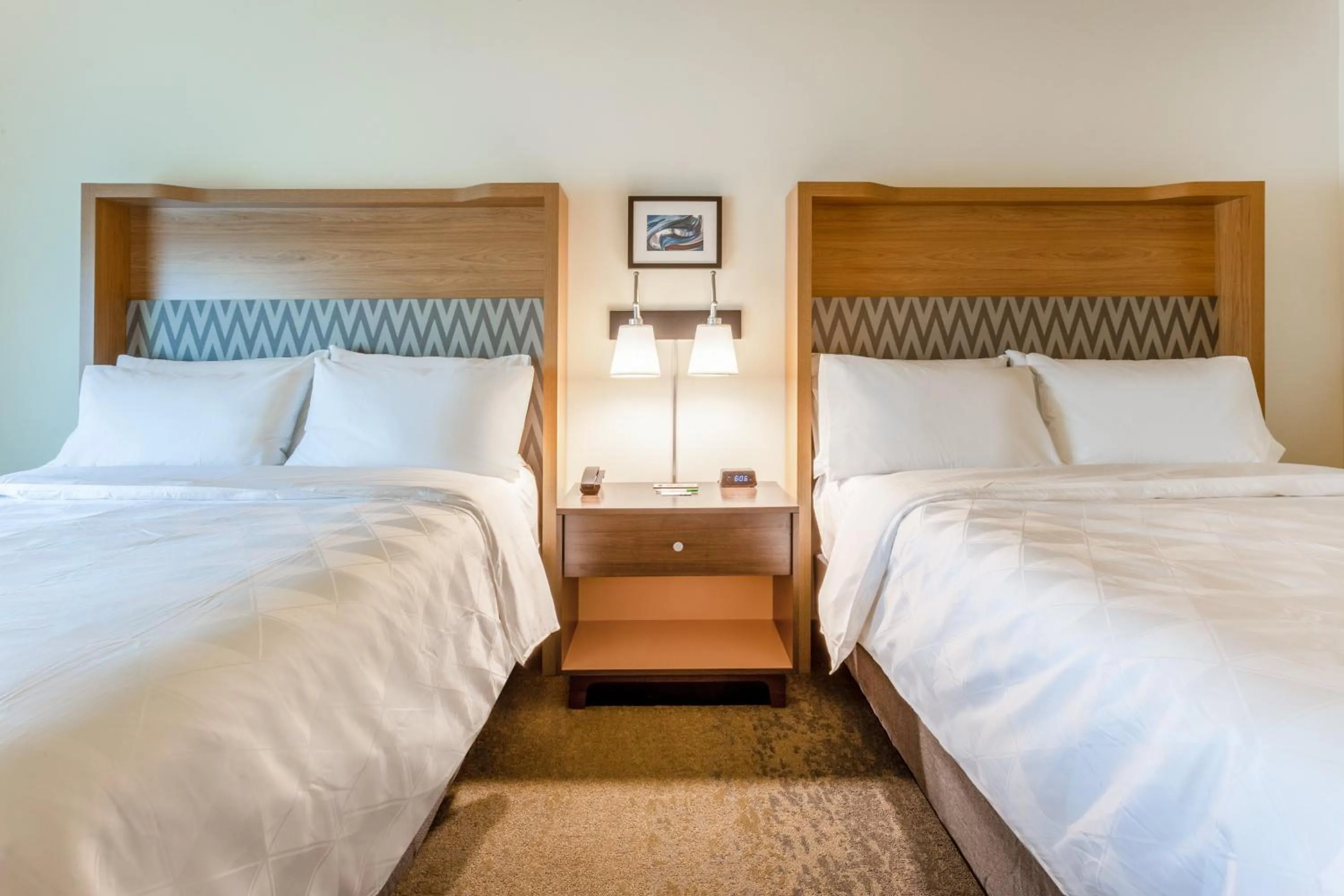 Queen Room with Two Queen Beds - Hearing Accessible/Non-Smoking in Holiday Inn & Suites Cedar Falls-Waterloo Event Ctr by IHG