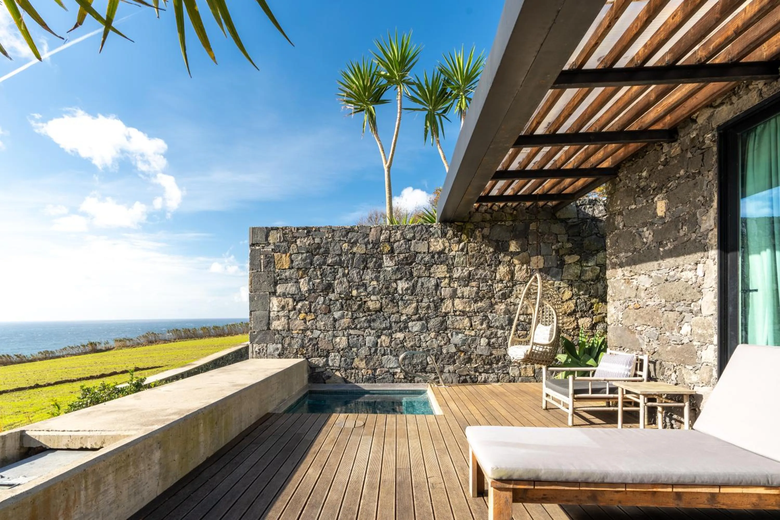 Deluxe Double Room with Sea View in SENSI Azores Nature and SPA