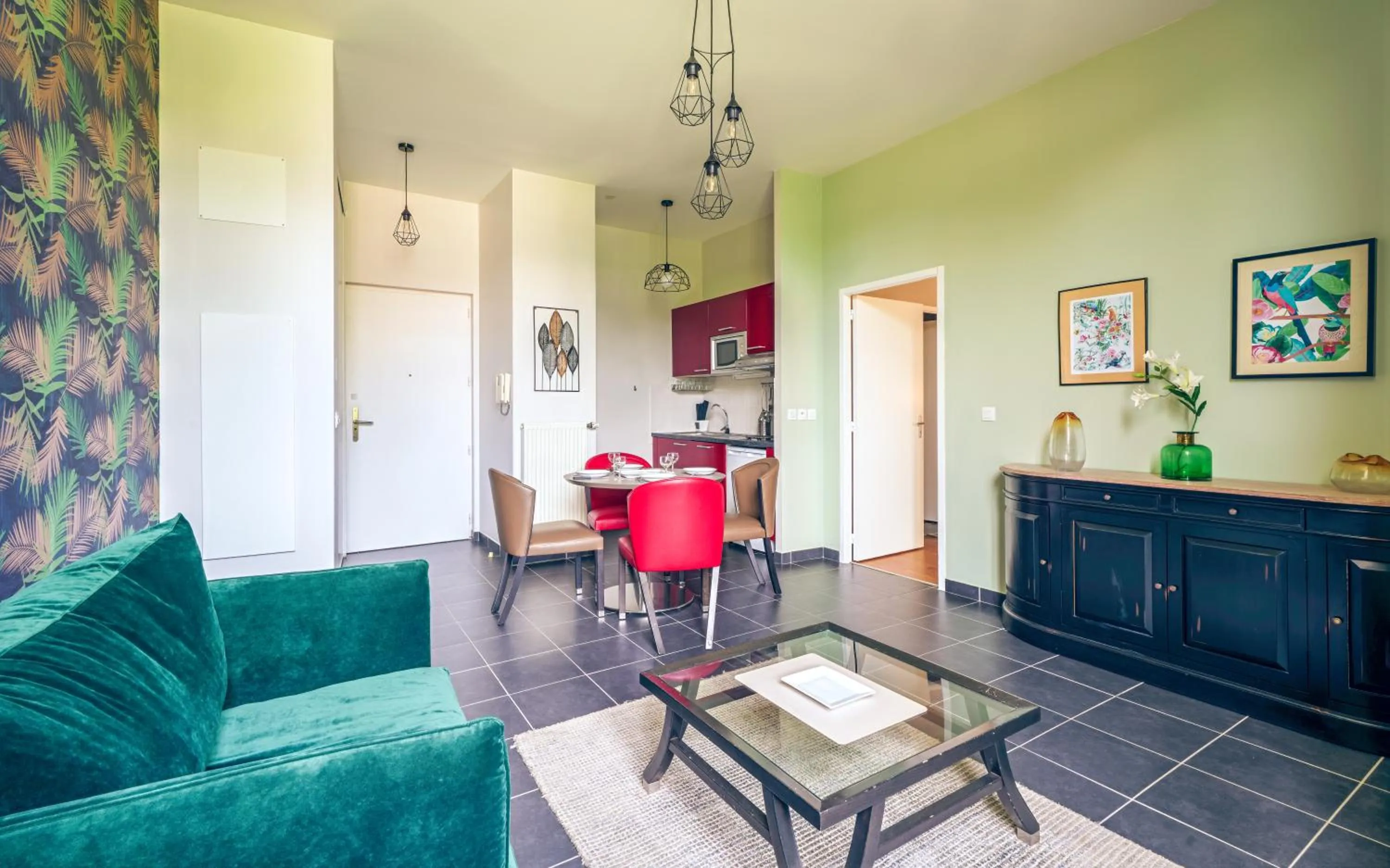 Triple Room in Apparthôtel Tempologis - Chateau de la Rochette