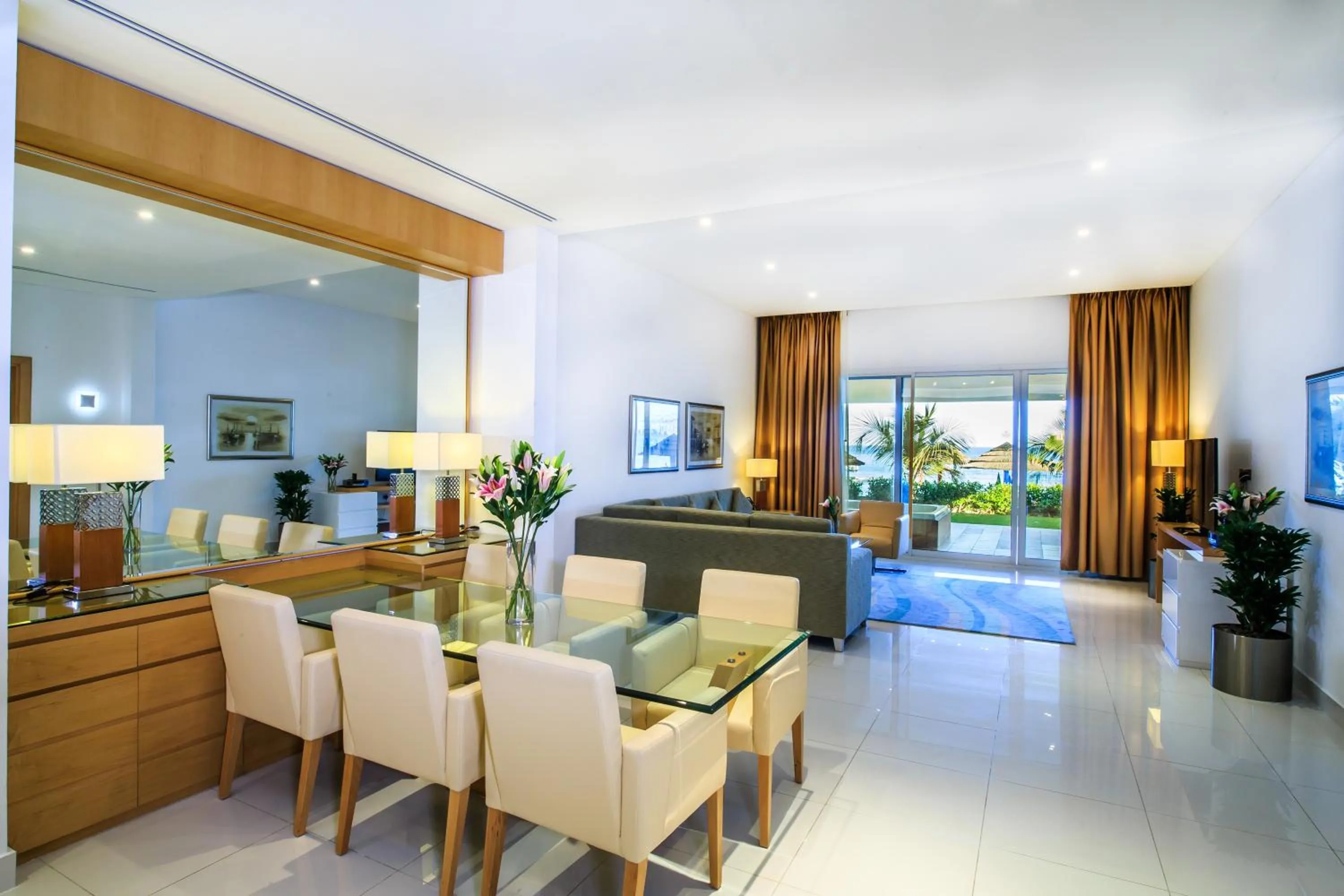 One Bedroom Beach Villa in Oceanic Khorfakkan Resort & Spa