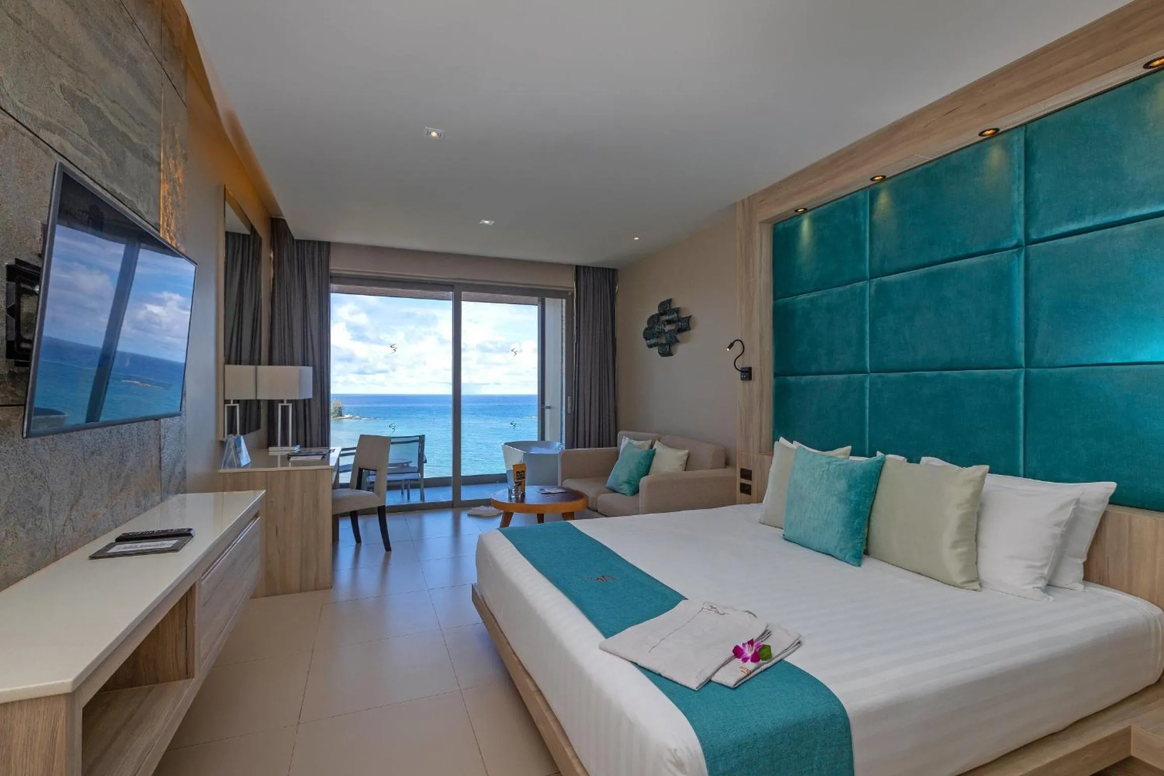 Deluxe Room with Sea View in Cape Sienna Phuket Gourmet Hotel & Villas - SHA Extra Plus