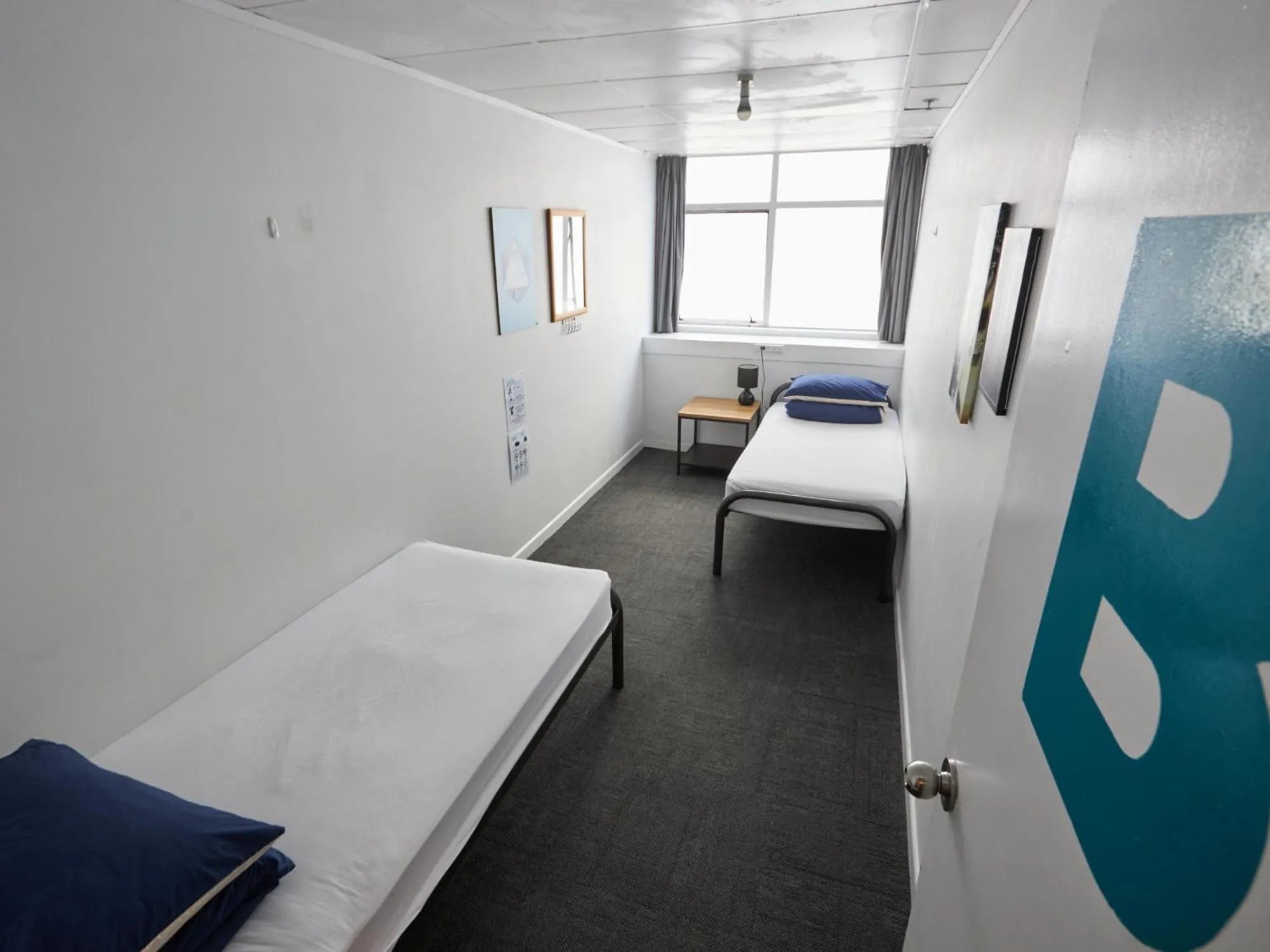 Twin Room in Attic Backpackers