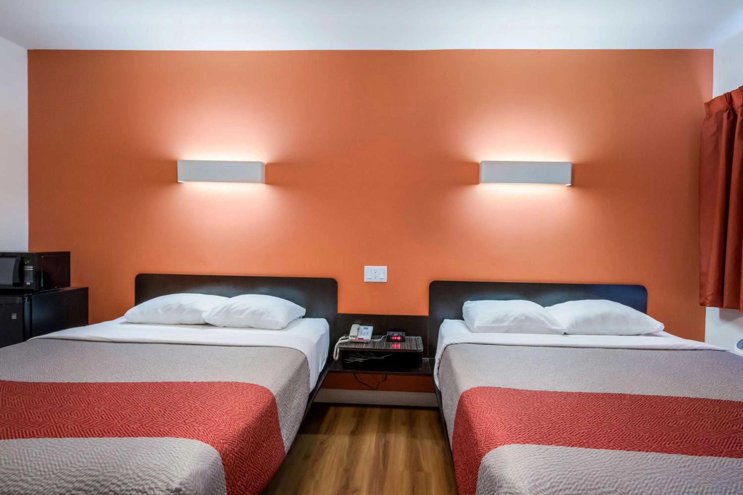 Deluxe Queen Room with Two Queen Beds - Non-Smoking in Motel 6-Sudbury, ON