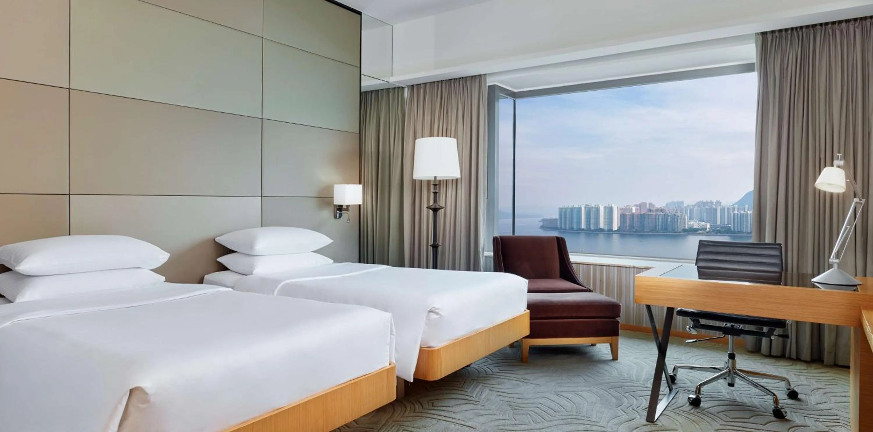 Two-Bedroom Executive Twin Suite in Hyatt Regency Hong Kong, Sha Tin