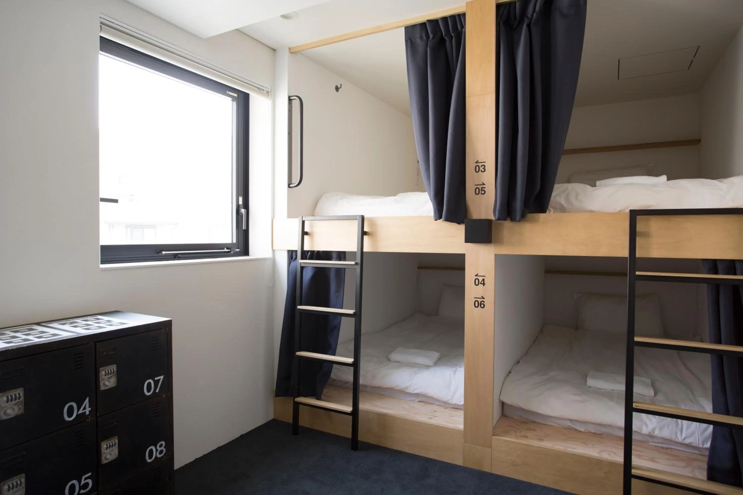 Bunk Bed in Mixed Dormitory Room (6 adults) in Piece Hostel Kyoto