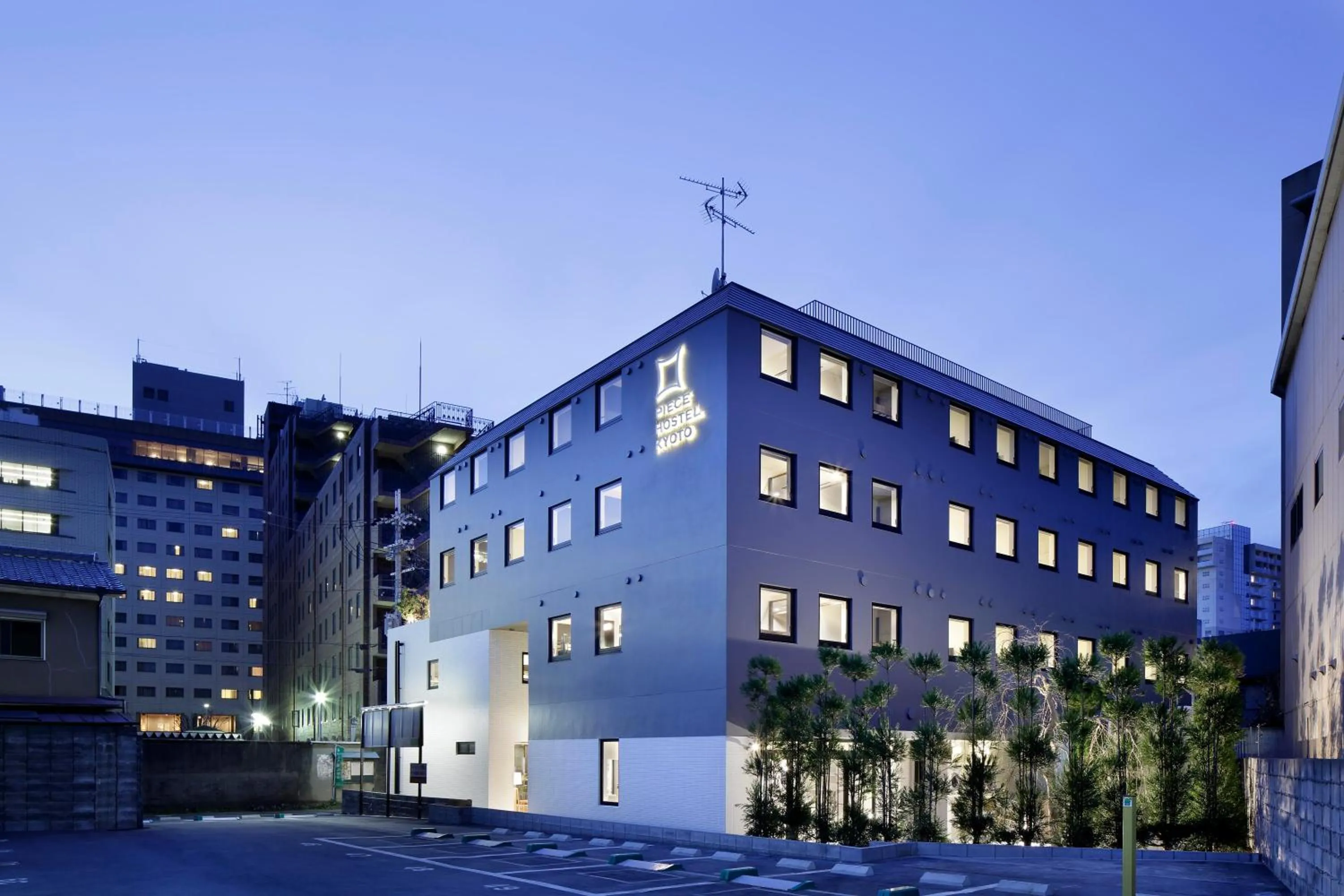 Facade/entrance in Piece Hostel Kyoto