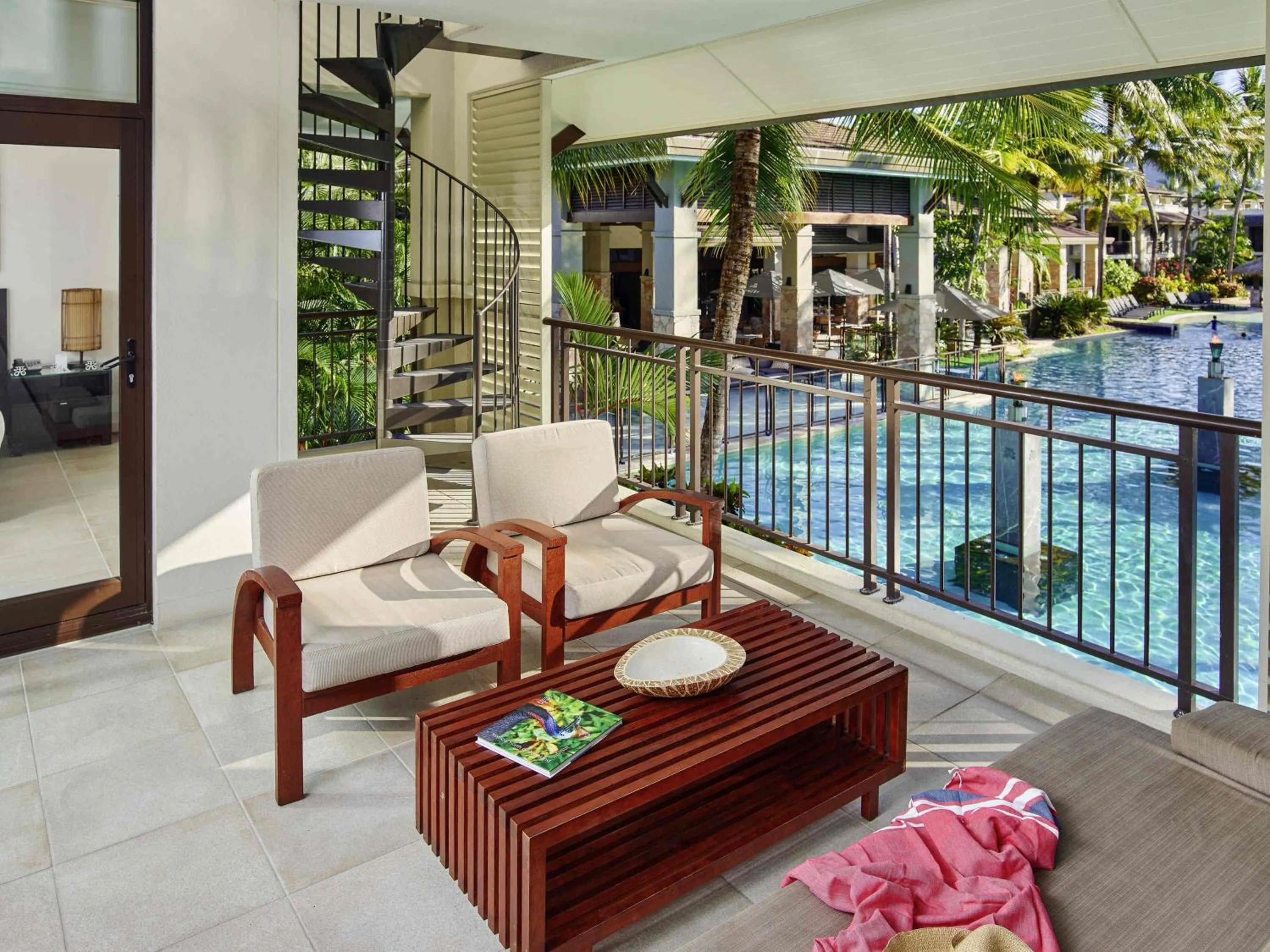 Two-Bedroom Apartment - single occupancy - Penthouse with Pool View in Pullman Port Douglas Sea Temple Resort and Spa